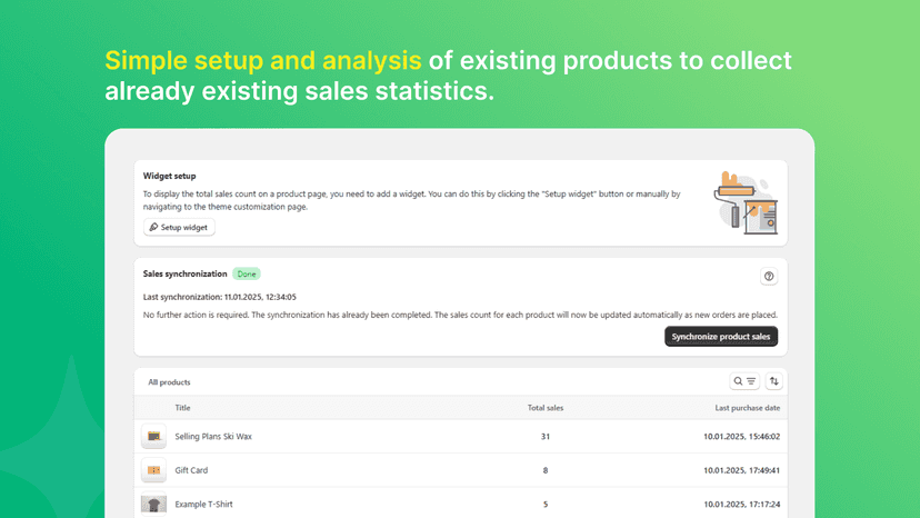 PSC - Product Sales Counter APP homegae
