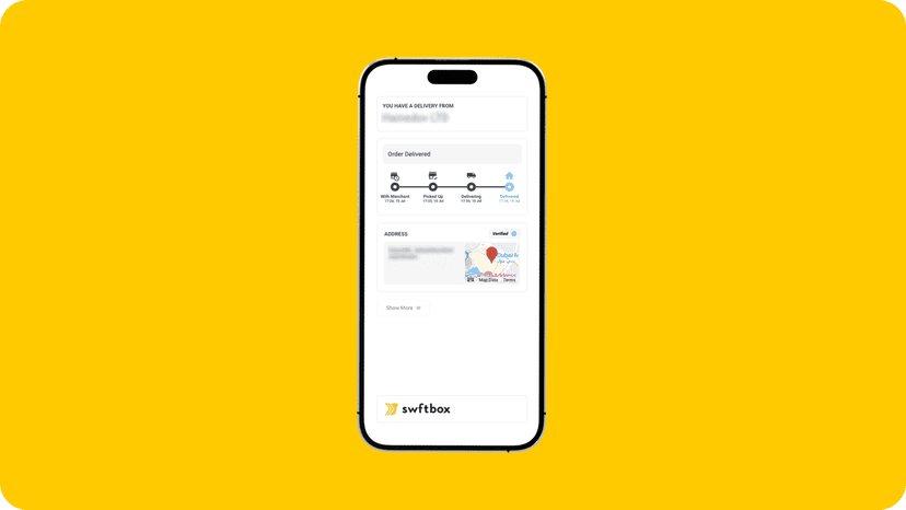 Simpler access to the swftbox tracking page for your cusotmers