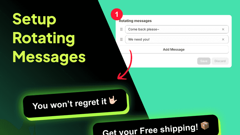 Setup Rotating Message for Browser Tab Title