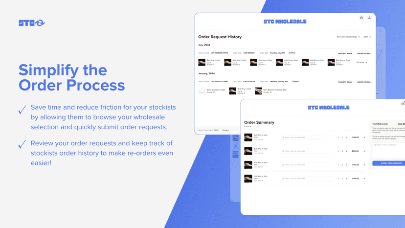 Simplify the Order Process
