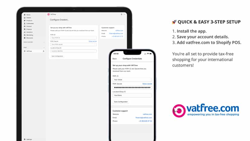 An easy to set up and use application.