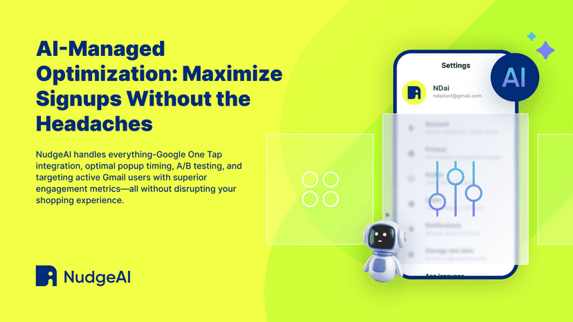 AI-Managed Optimization: More Signups Without the Headaches