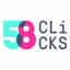 58 CLICKS logo