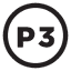 P3 Media logo