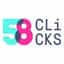 58 CLICKS logo