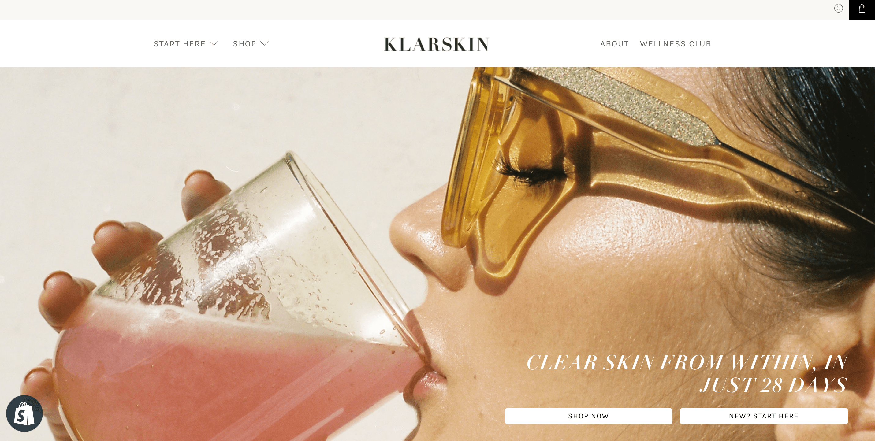 Klarskin Migration screenshot 1