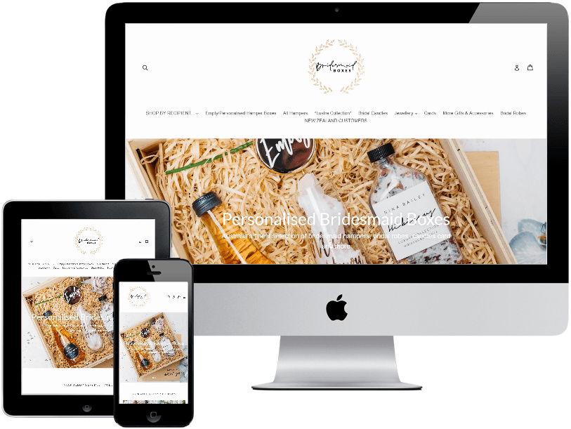 120% Increase in Organic Revenue in 6 months - Bridesmaid Boxes screenshot 1