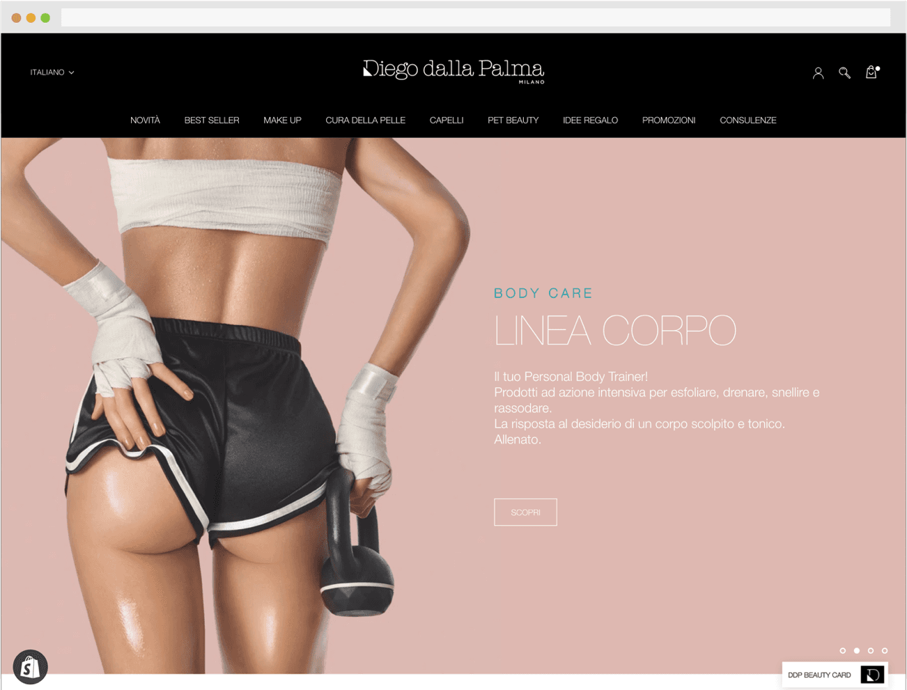 Diego dalla Palma | Un nuovo Ecommerce da Magento1 a Shopify screenshot