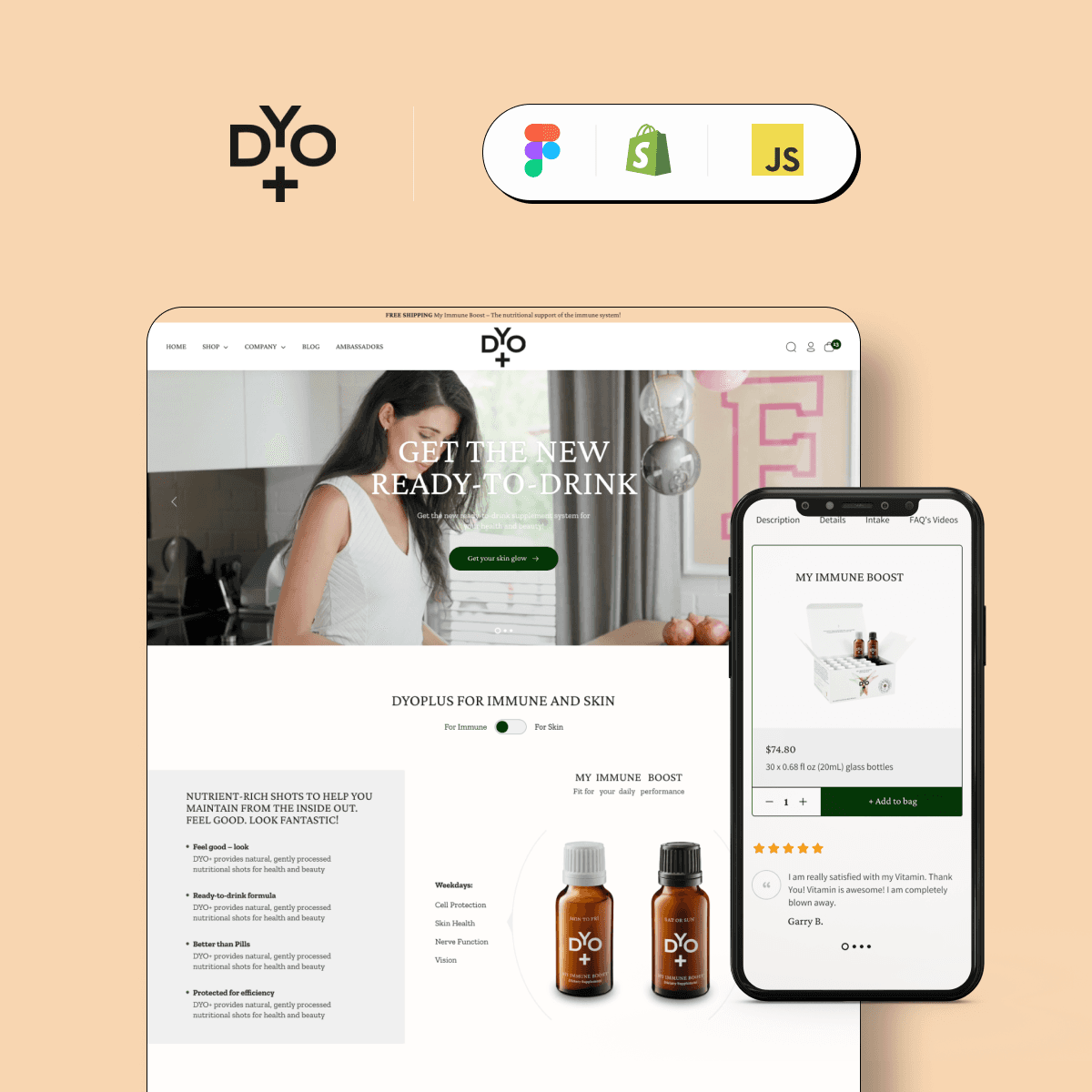 DYO Plus - Beauty Vitamins screenshot 1