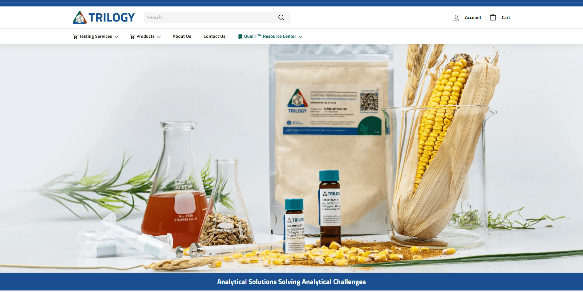 Custom App Development - Trilogy Analytical Laboratory screenshot 1