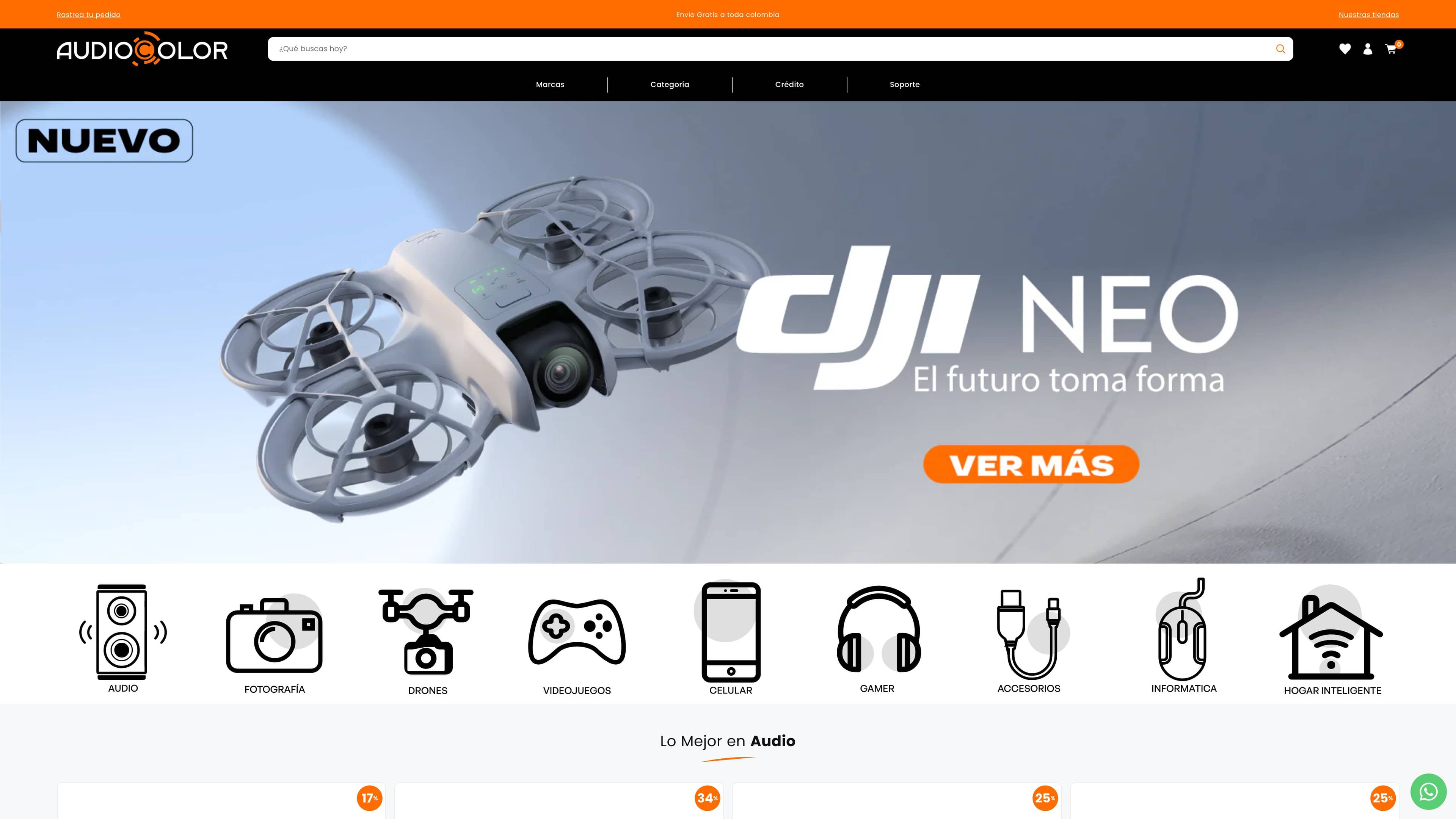 Audiocolor screenshot 1