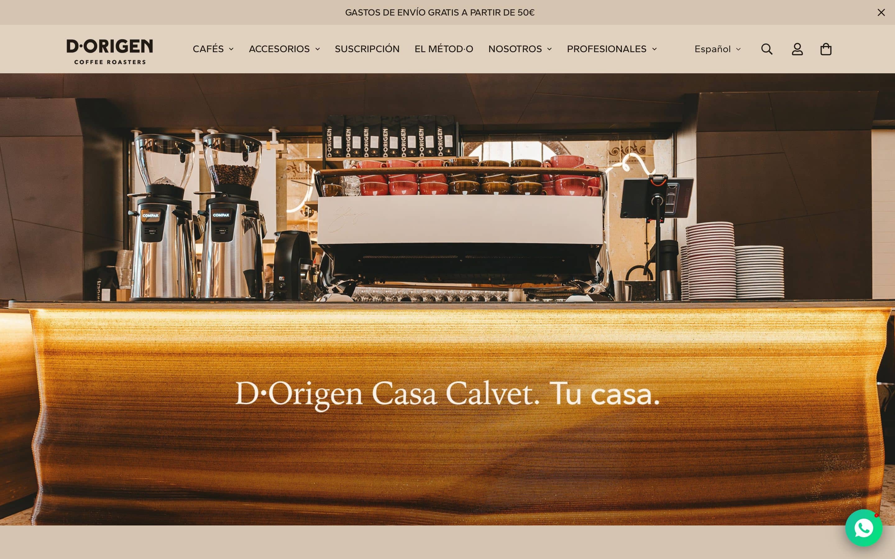 D-Origen Coffee roasters screenshot 6