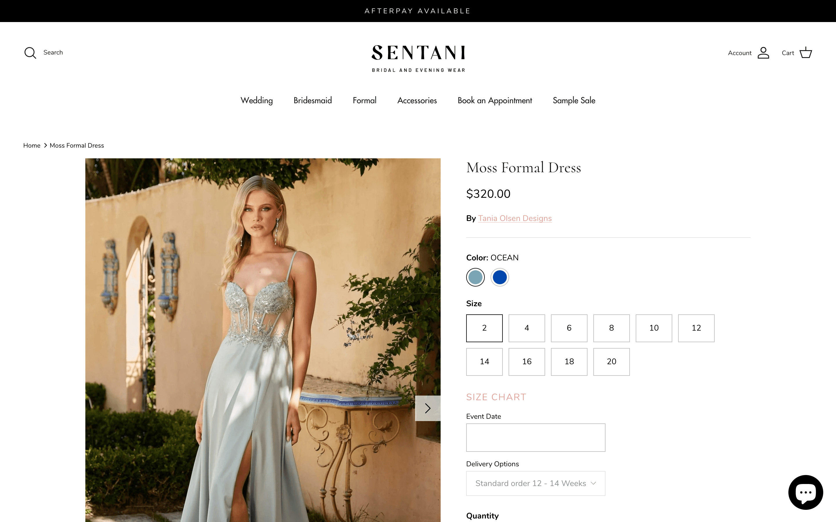 Sentani - Migration to Shopify and site redesign screenshot 4