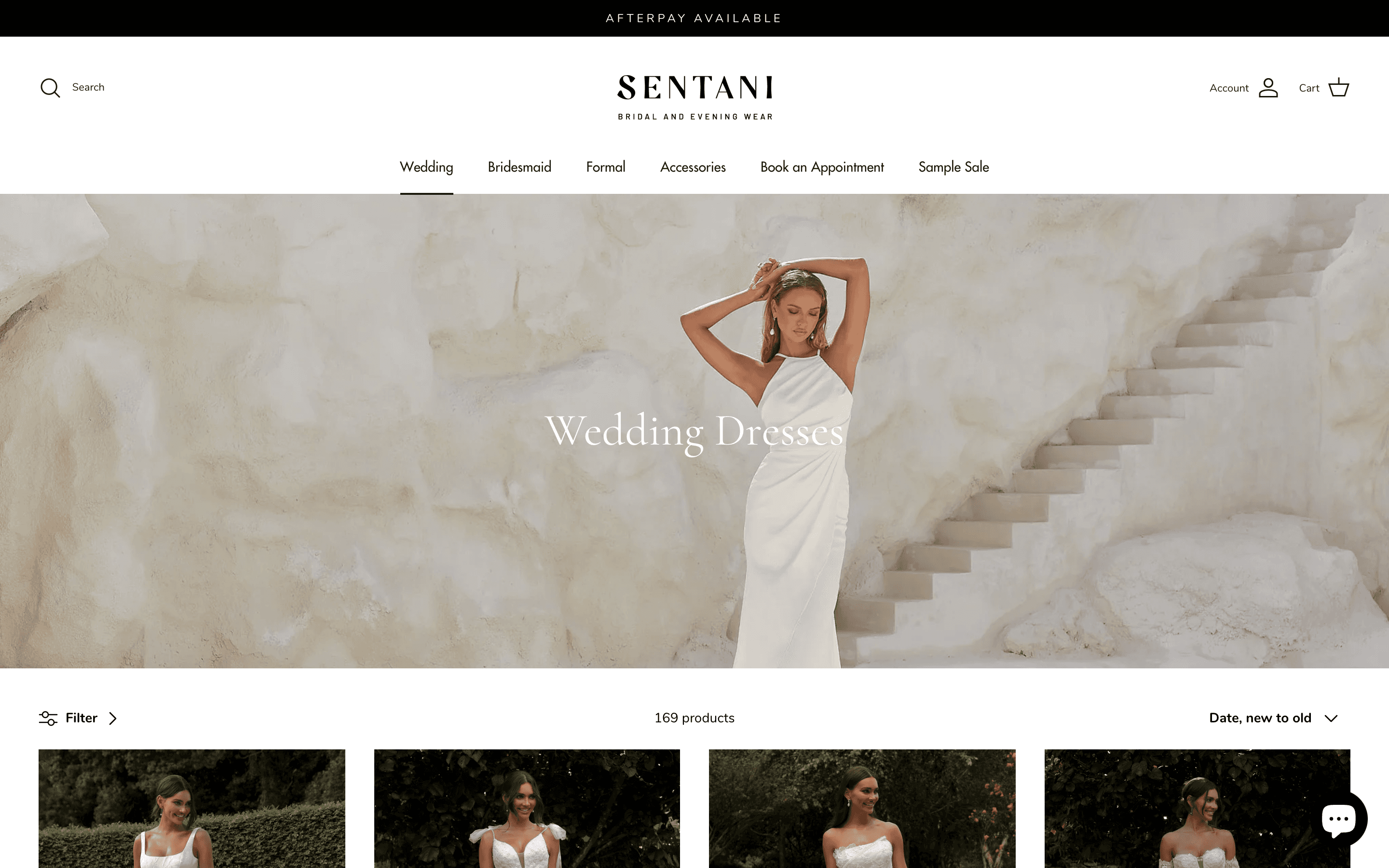 Sentani - Migration to Shopify and site redesign screenshot 1
