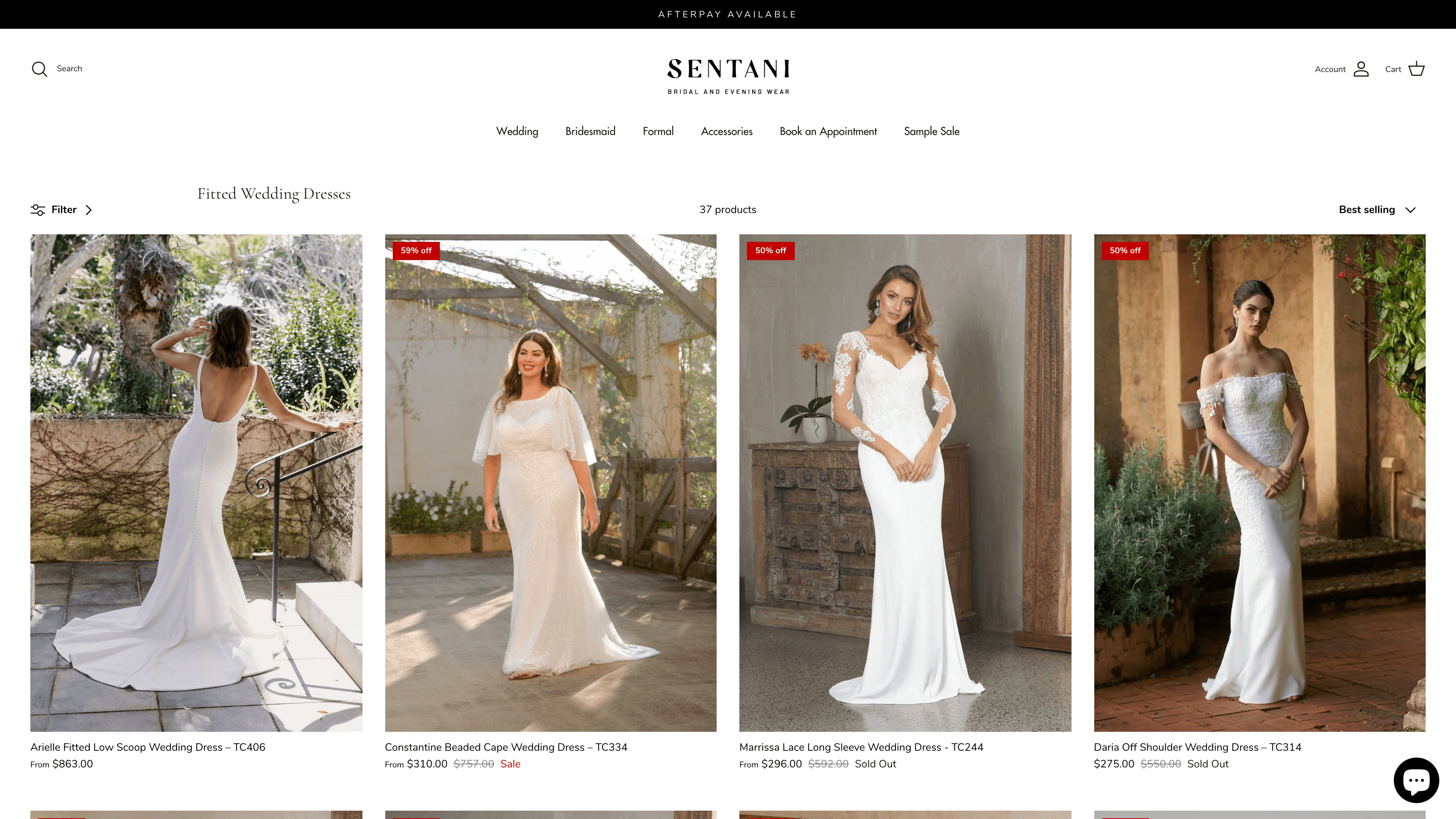 Sentani - Migration to Shopify and site redesign screenshot 3