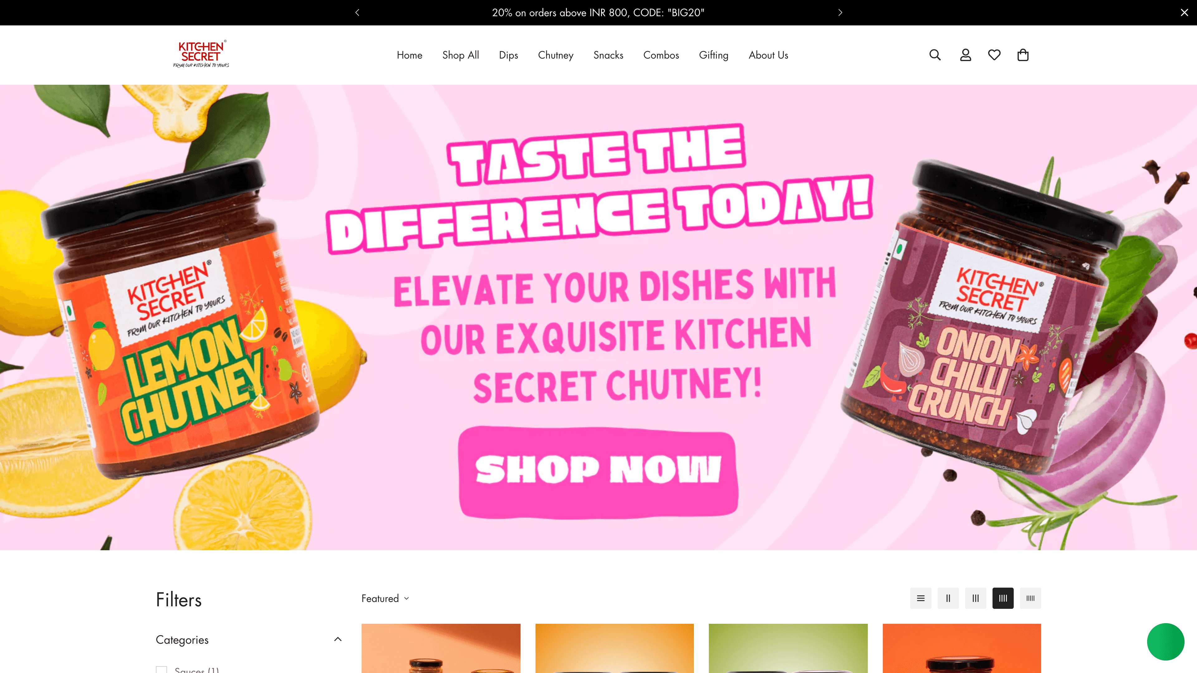 kitchensecret screenshot 2