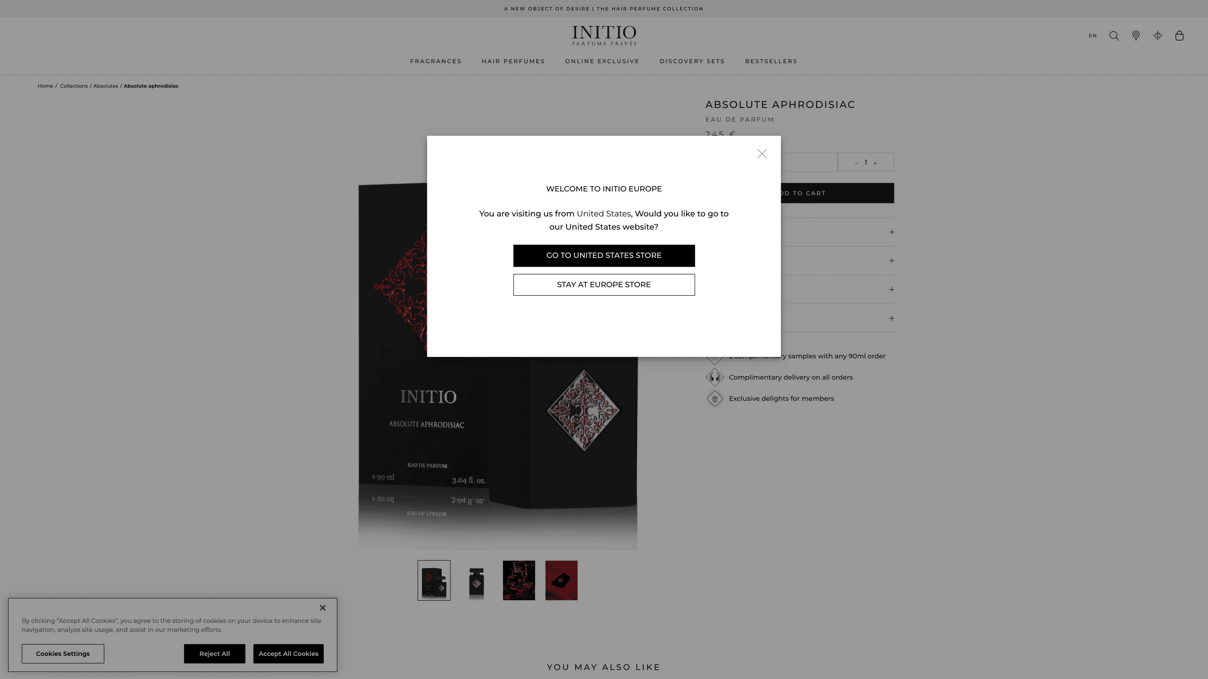 Initio Parfums Privés screenshot 4