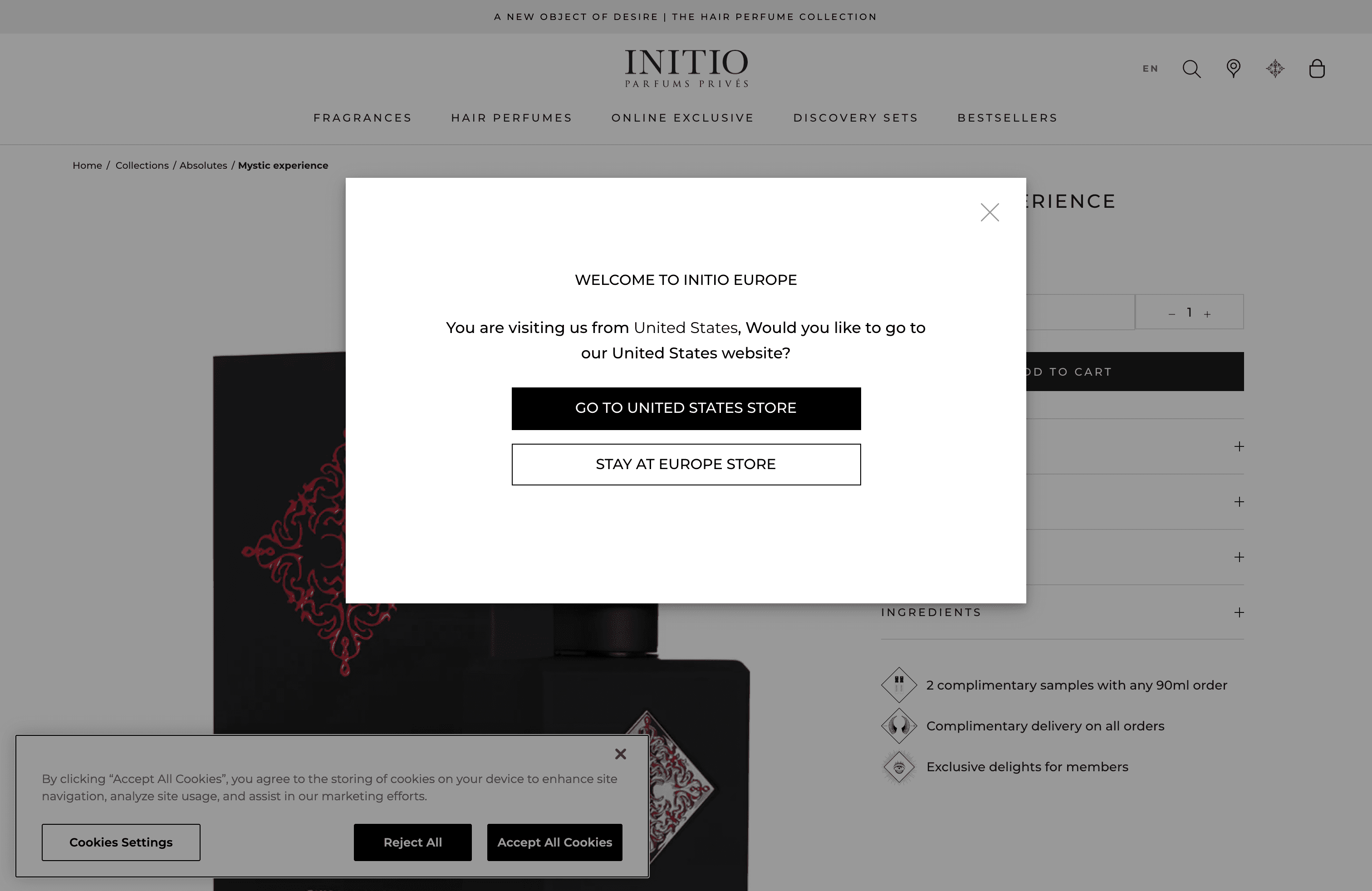 Initio Parfums Privés screenshot 6