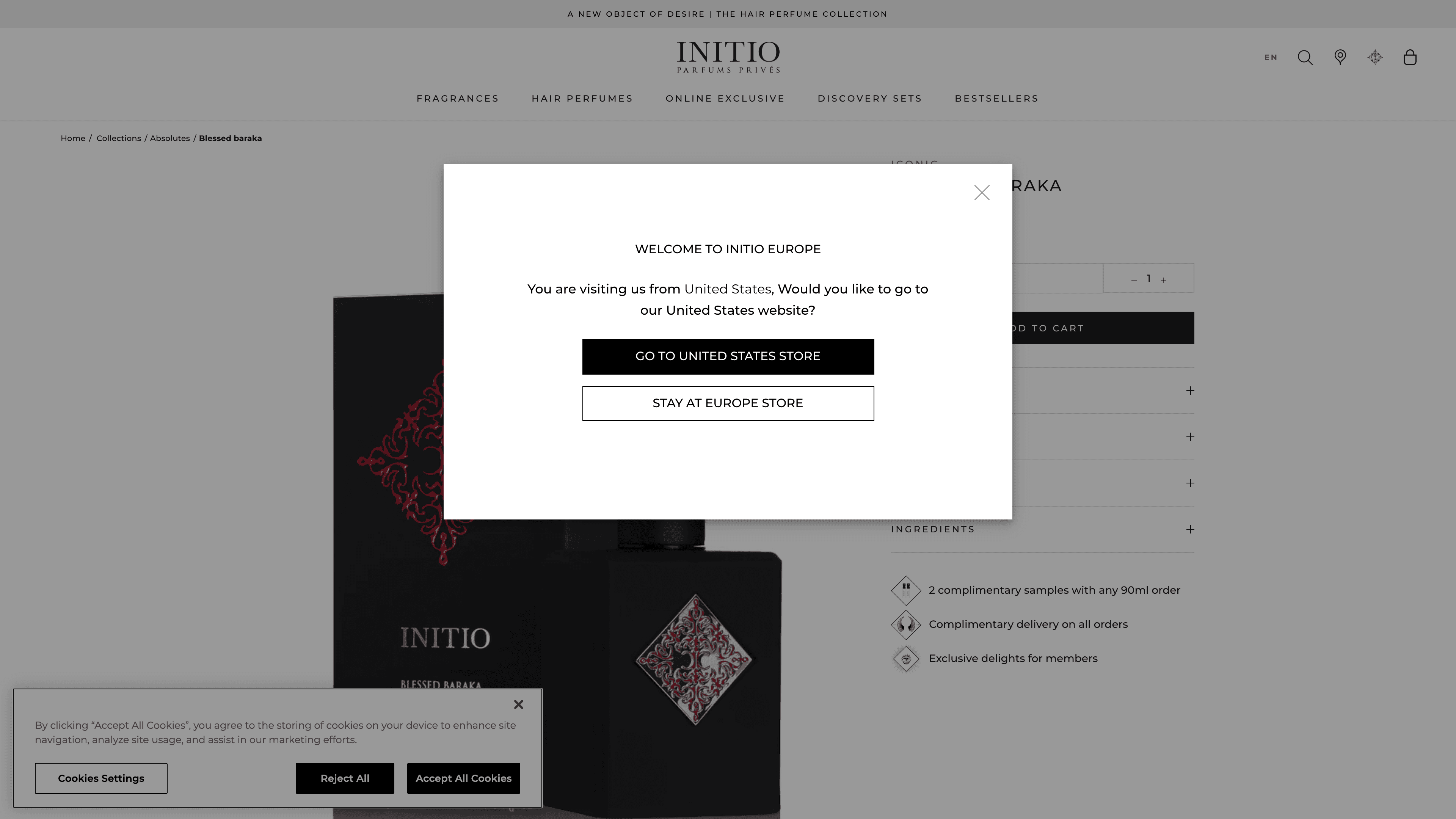 Initio Parfums Privés screenshot 3