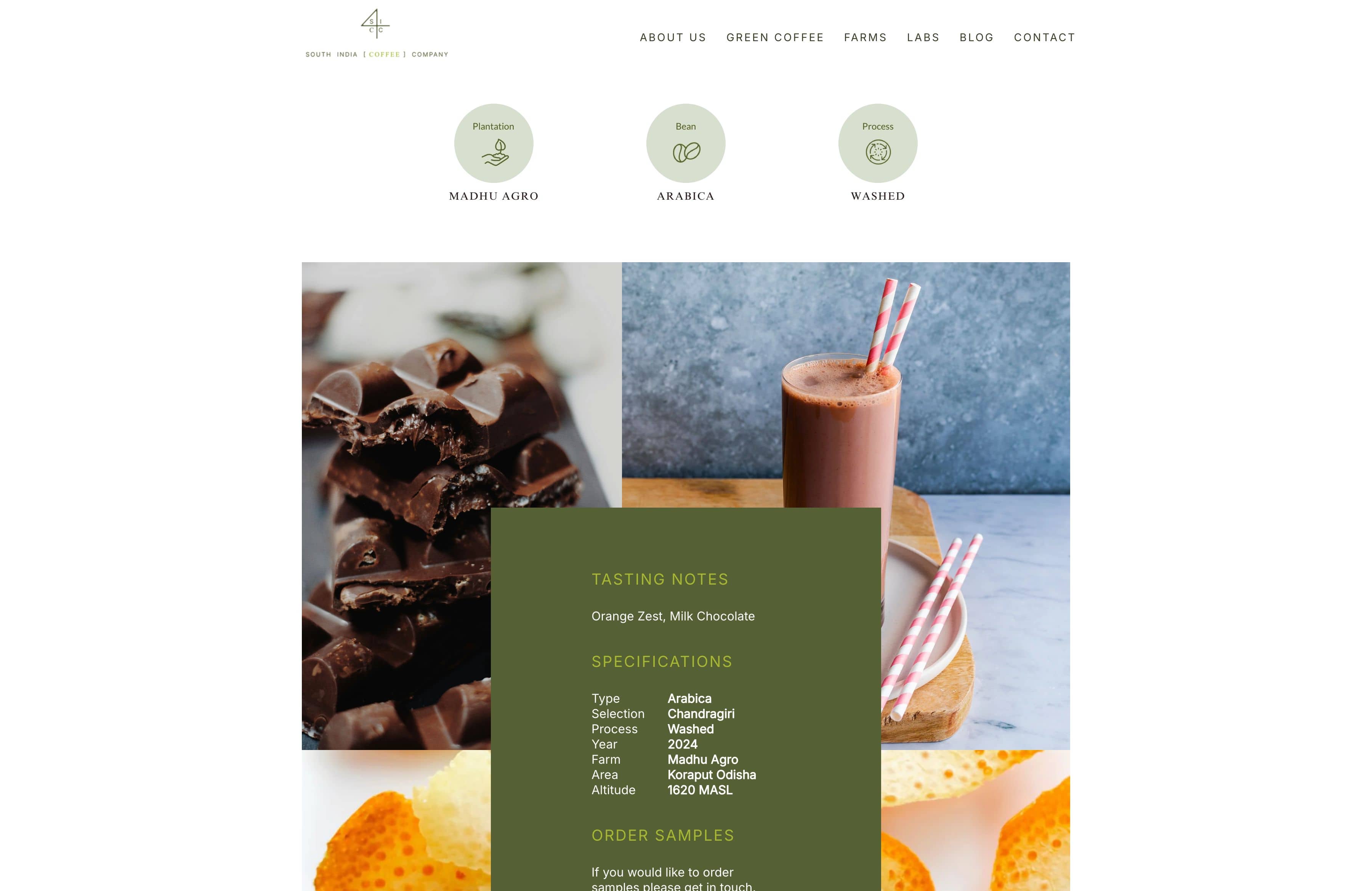 SOUTH INDIA COFFEE COMPANY screenshot 2