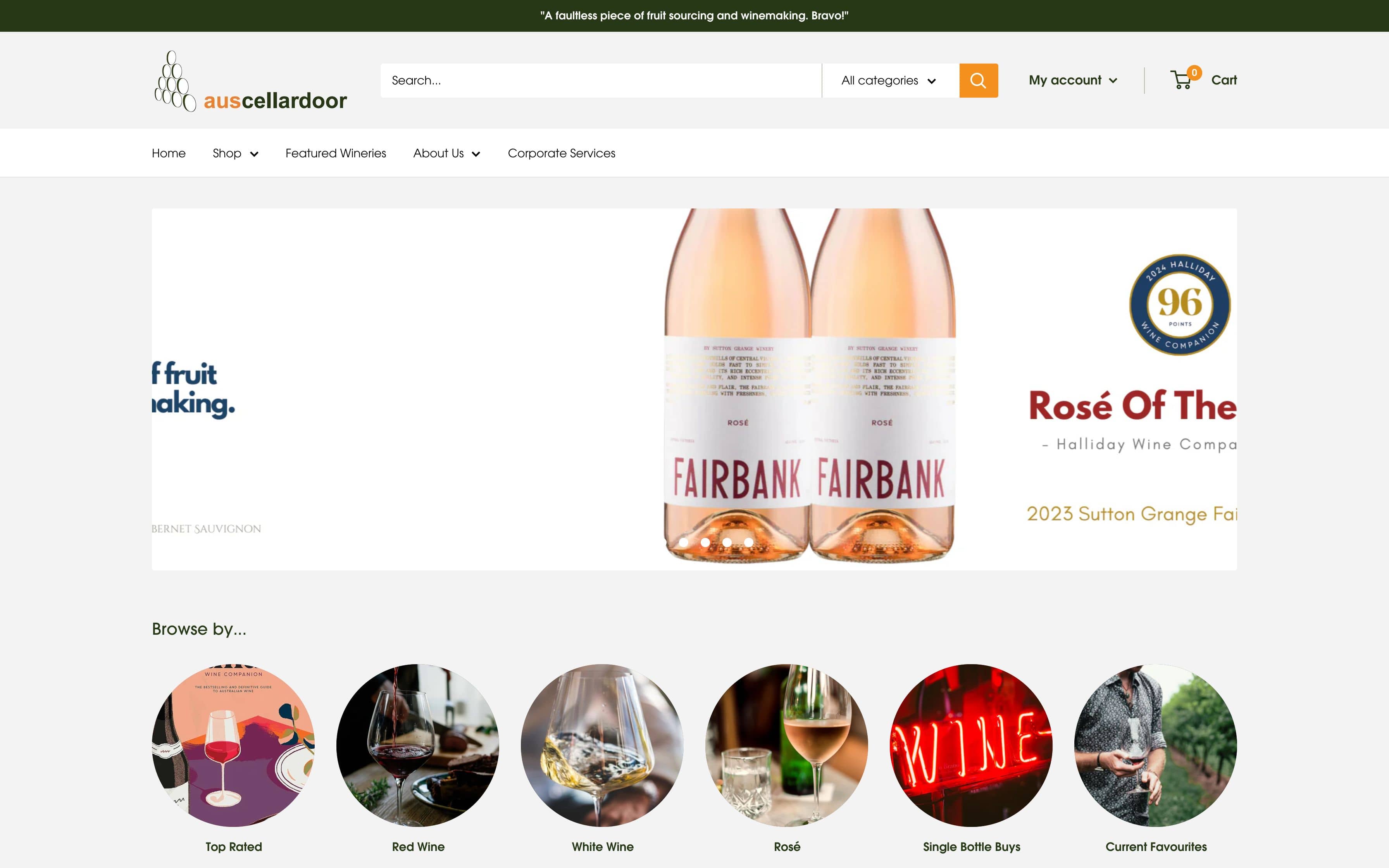 Aus Cellar Door - Migration from Magento to Shopify screenshot 7