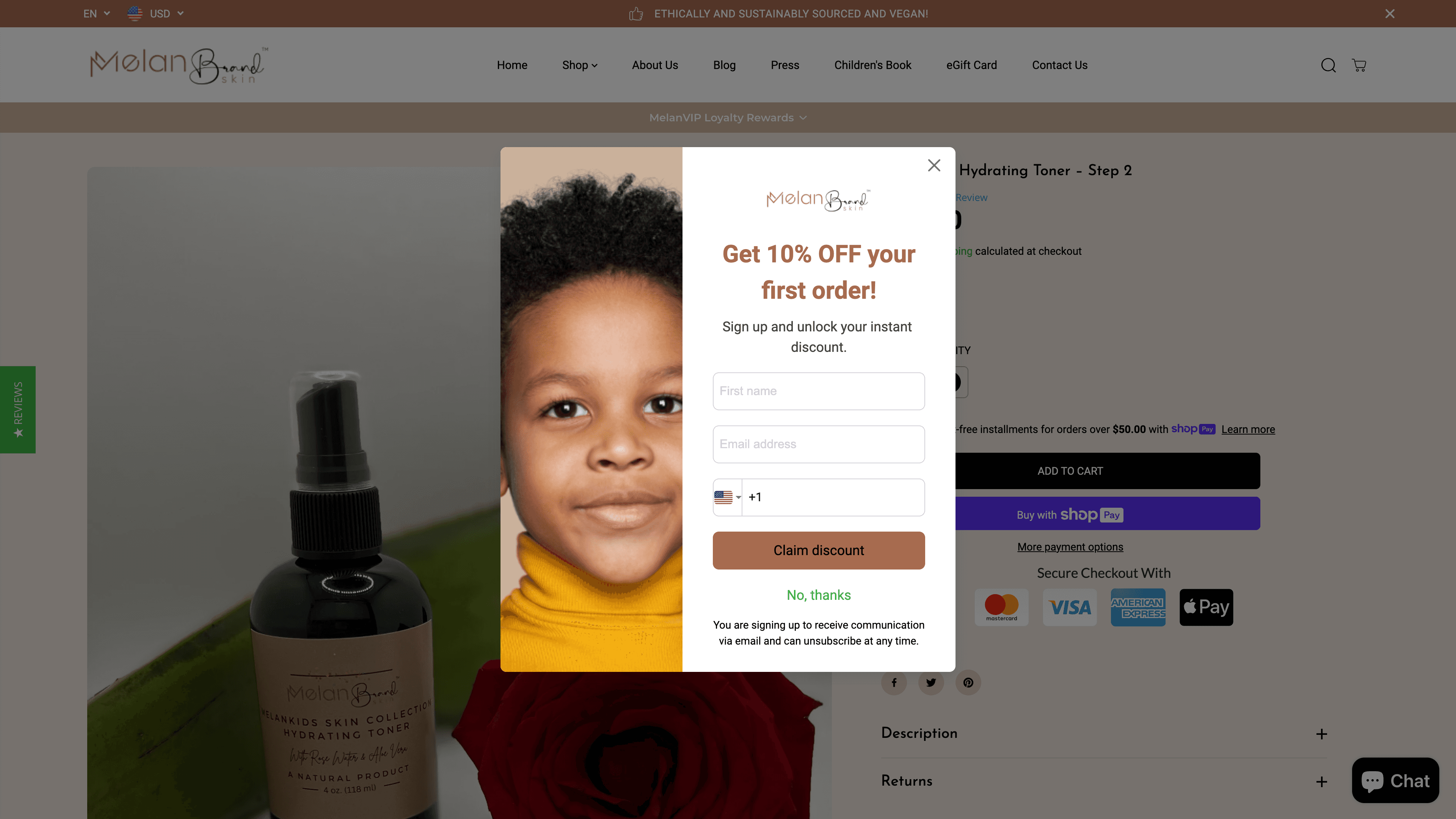 MelanBrand Skin, LLC screenshot 6