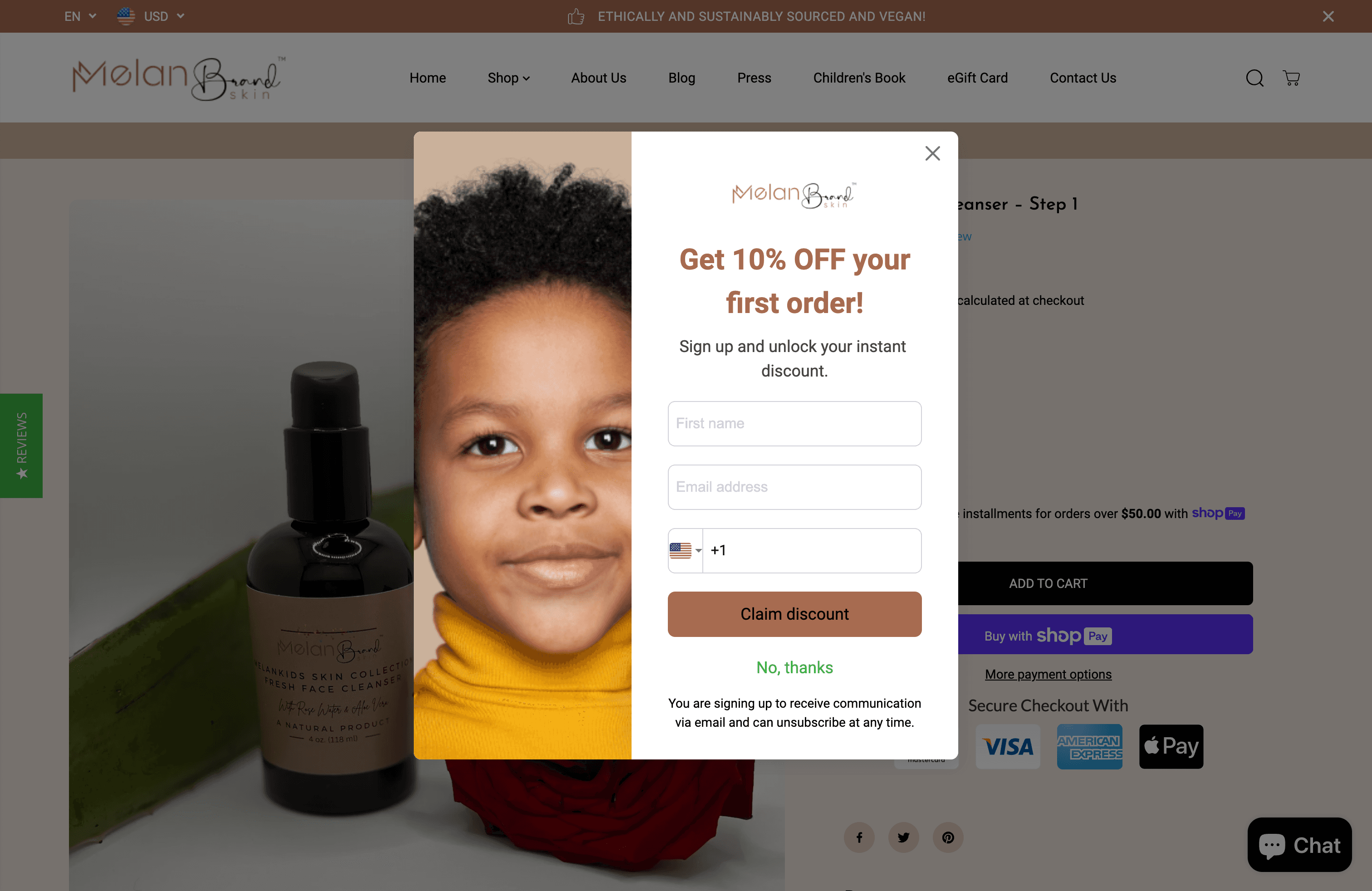 MelanBrand Skin, LLC screenshot 5