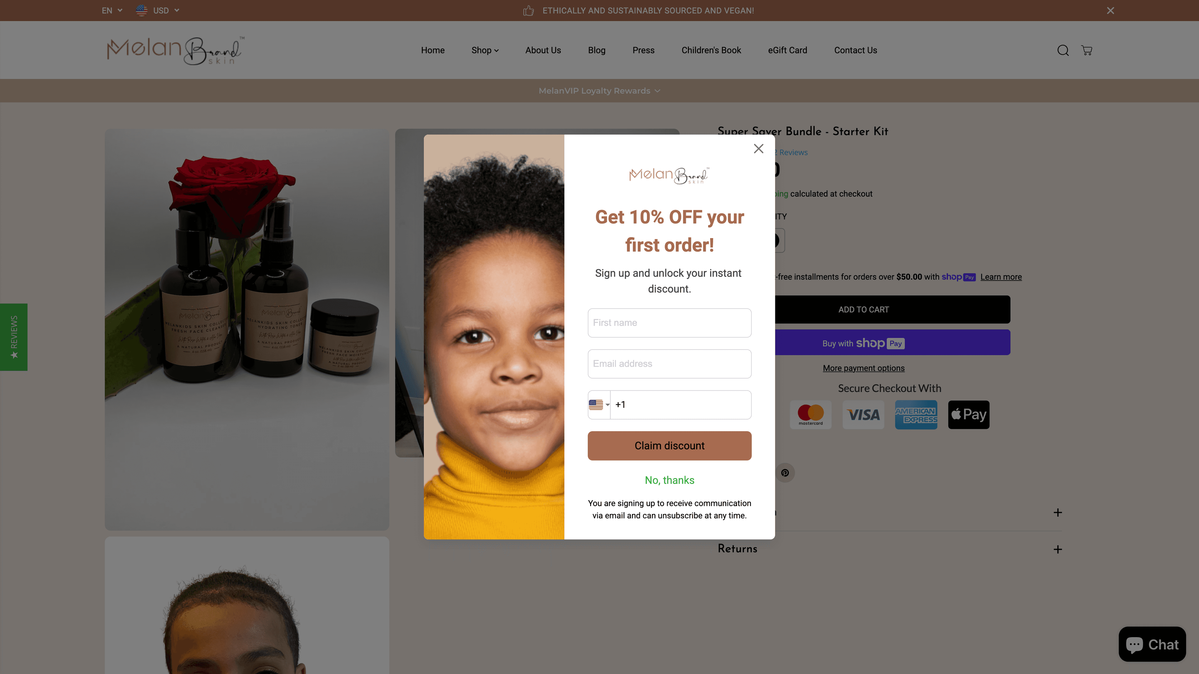 MelanBrand Skin, LLC screenshot 4