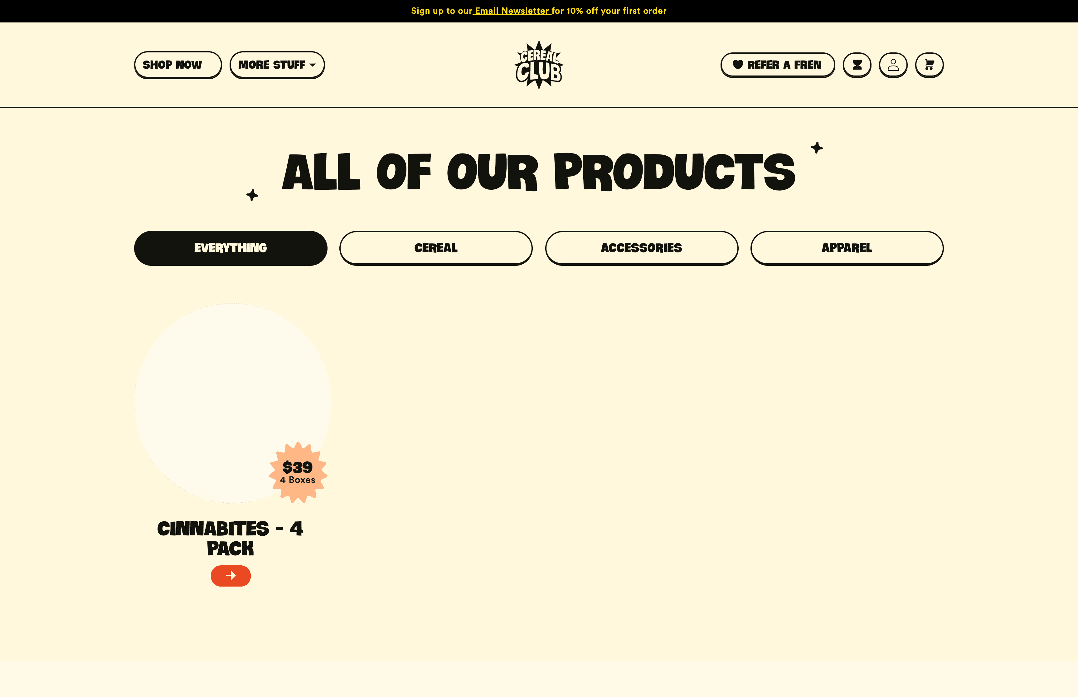 Cerealclub screenshot 1