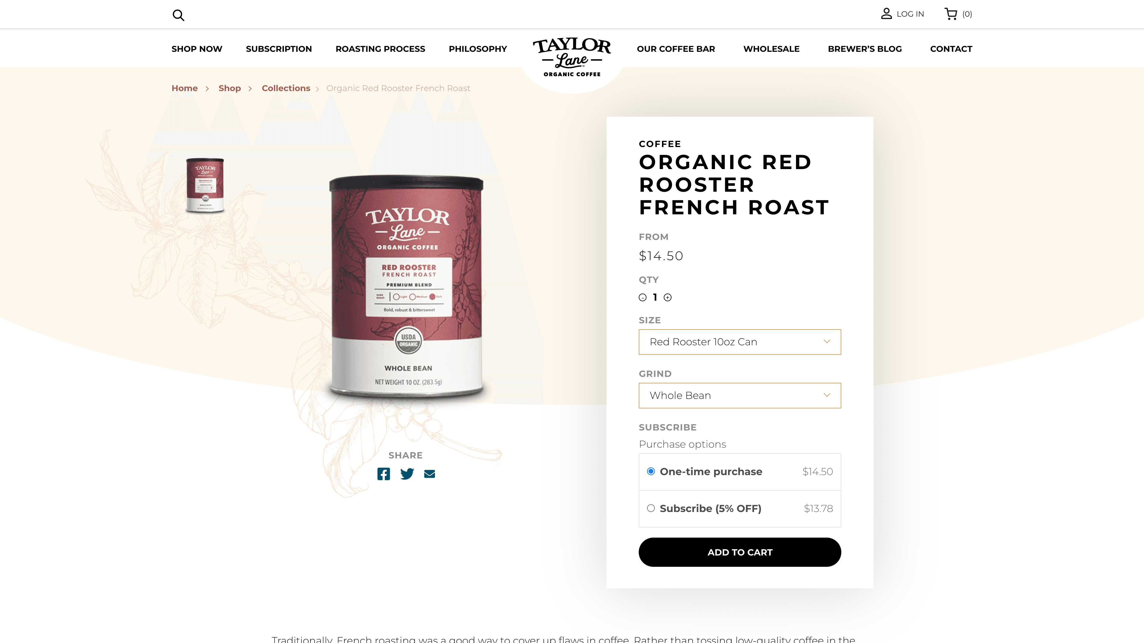 Taylor Lane Coffee: 37% of Attributed Revenue From Email & SMS screenshot 5