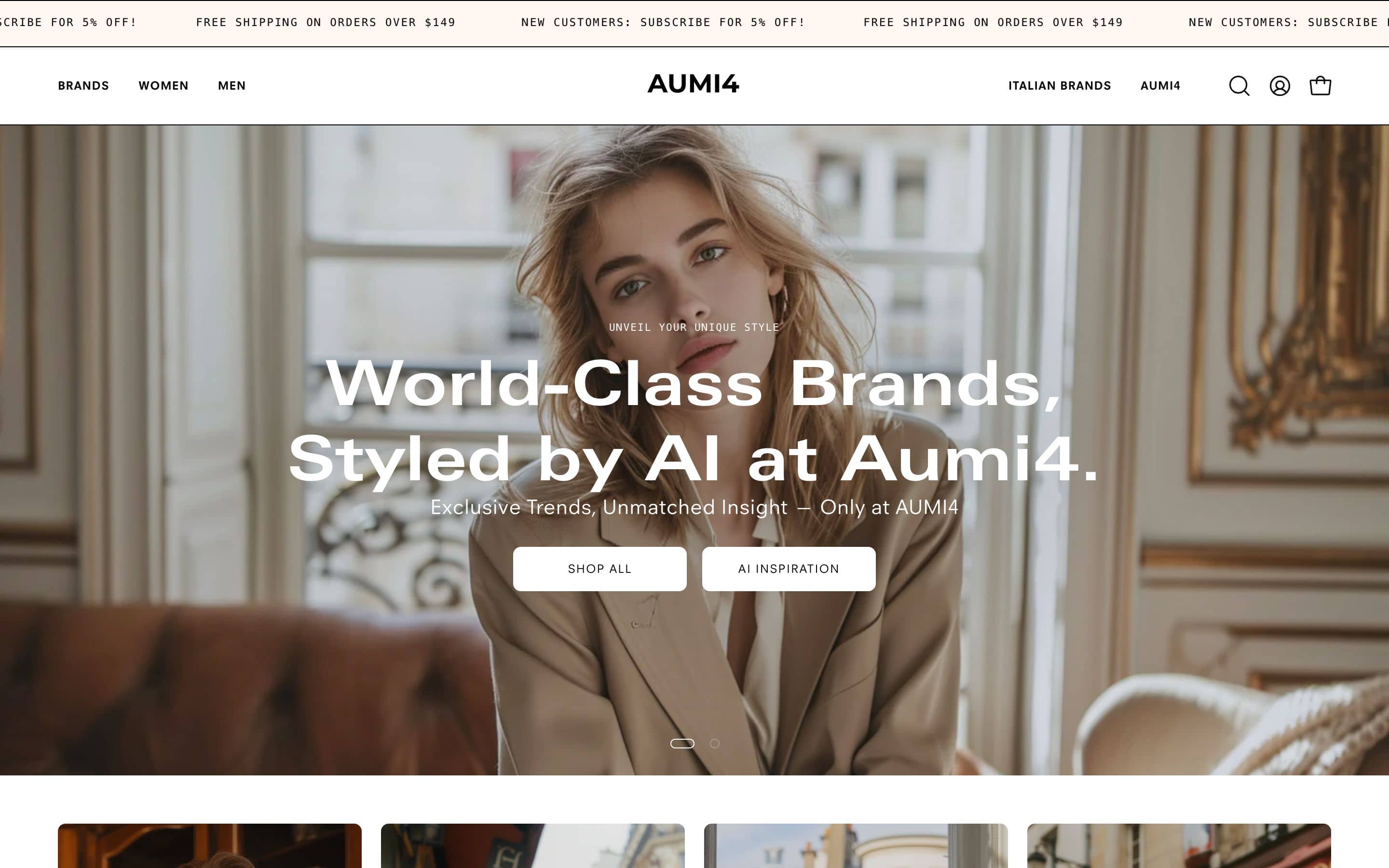 AUMI4 Website Design and Development screenshot 5