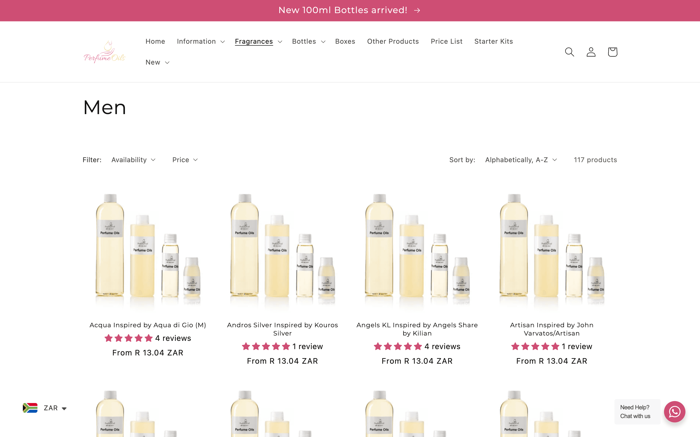 Perfume Oils screenshot 3