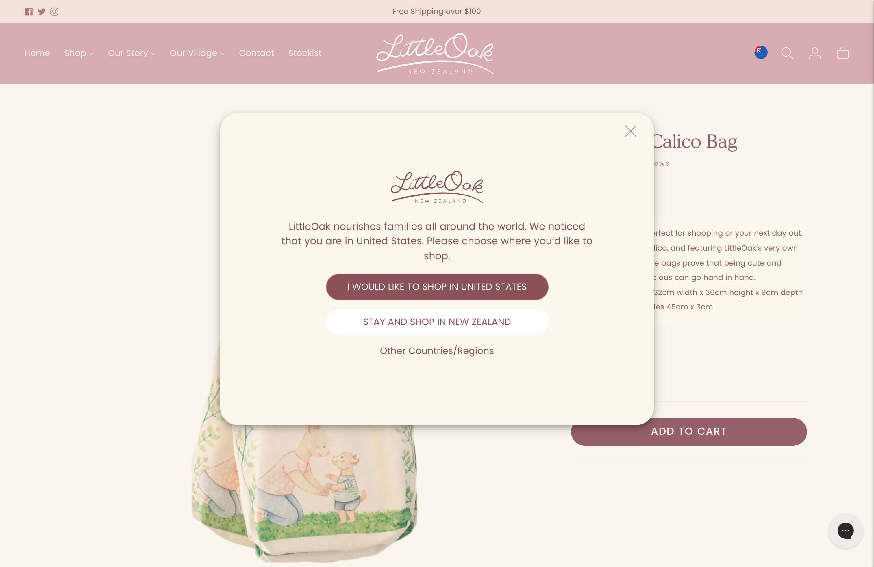 The Little Oak Company E-commerce Website Development screenshot 2