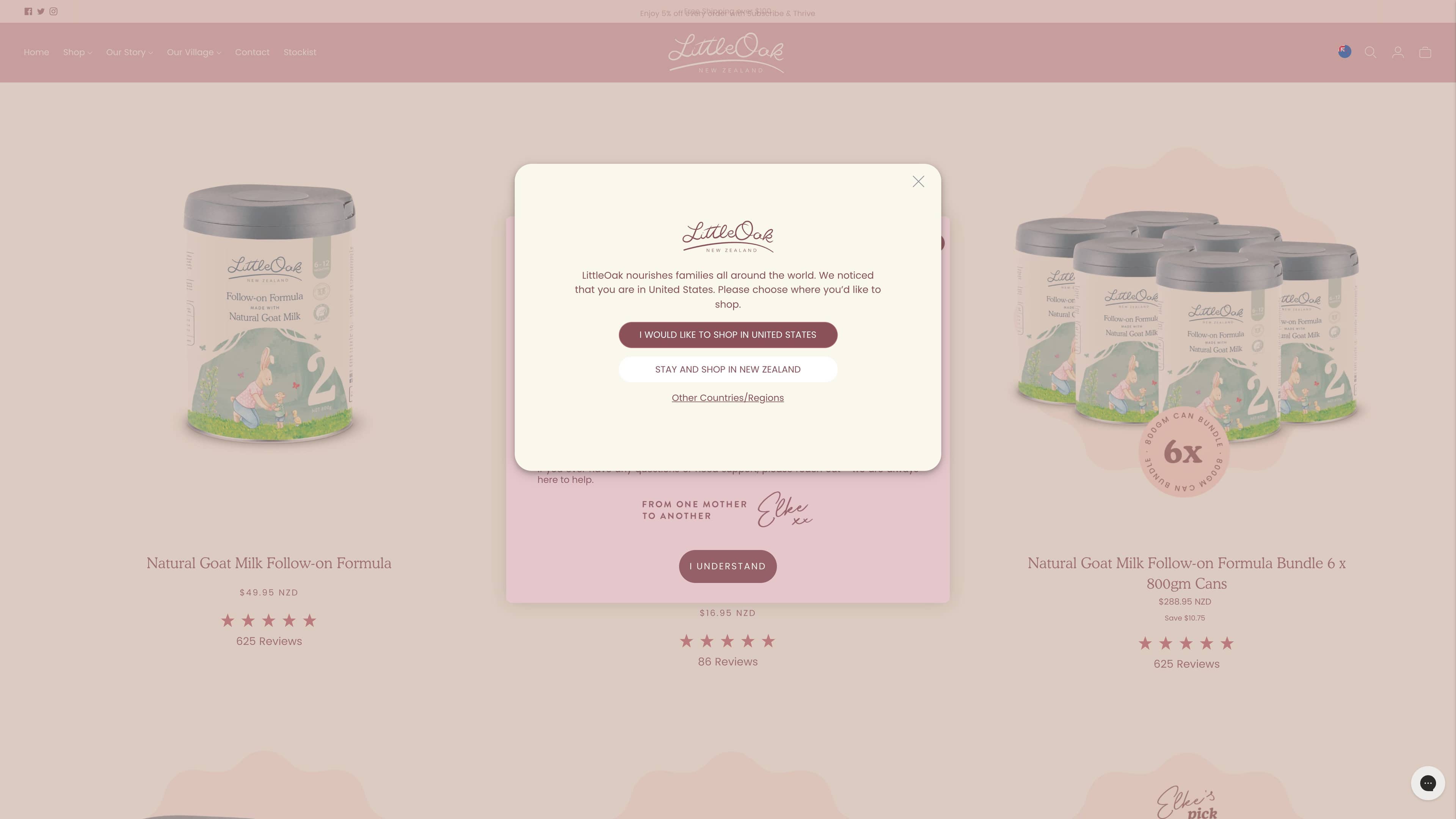 The Little Oak Company E-commerce Website Development screenshot 3