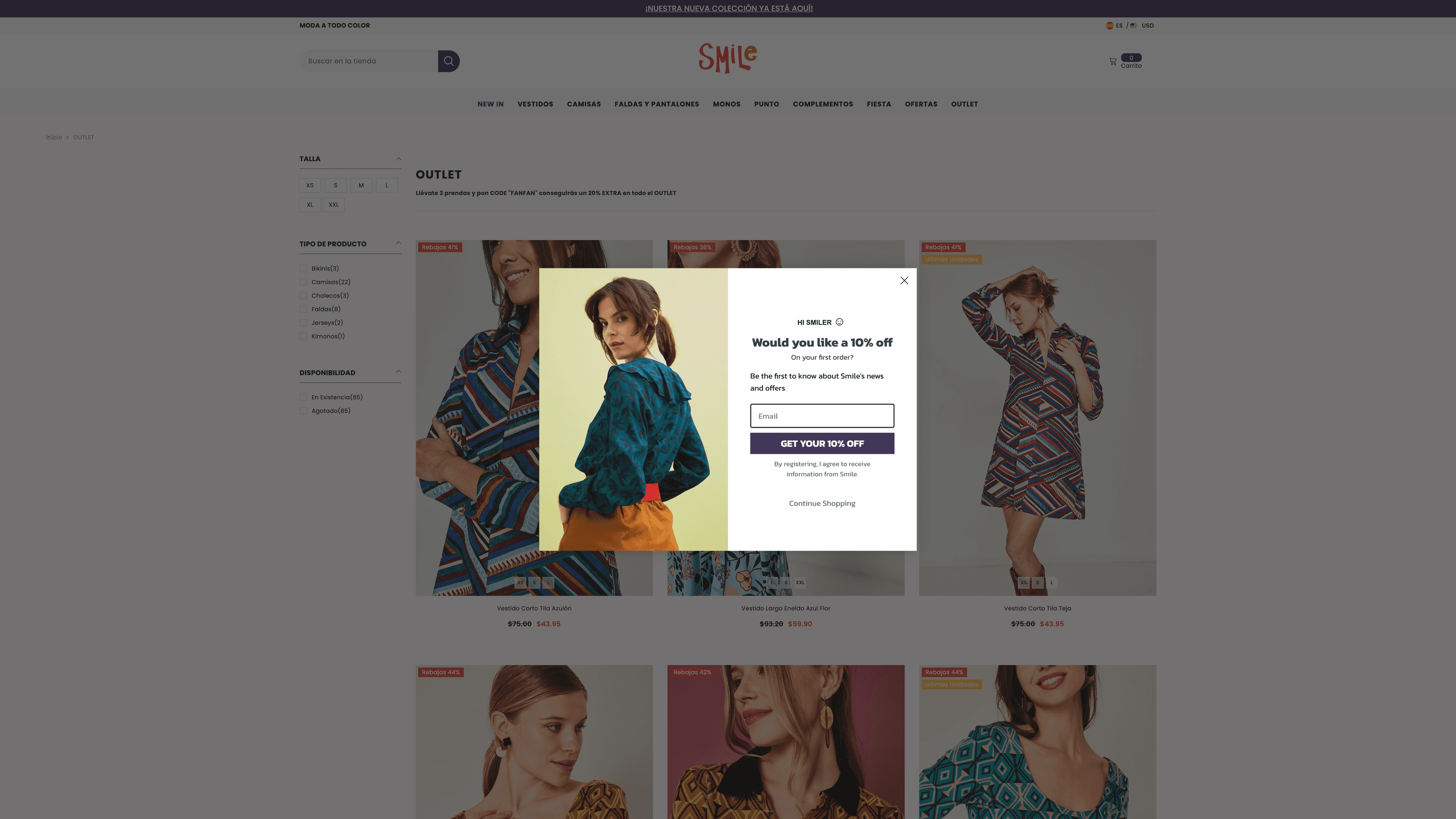 La web de smile screenshot 2