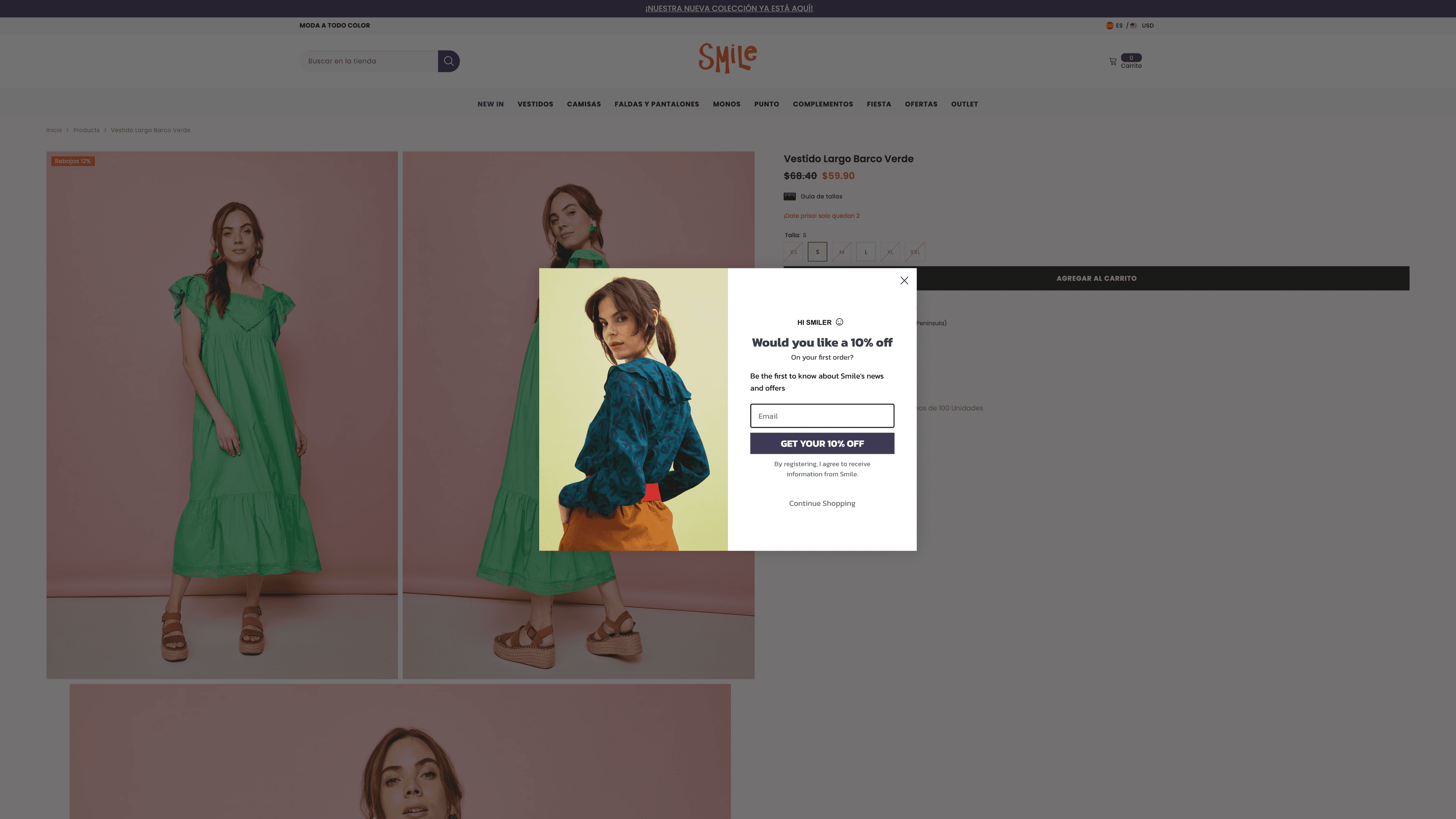 La web de smile screenshot 3