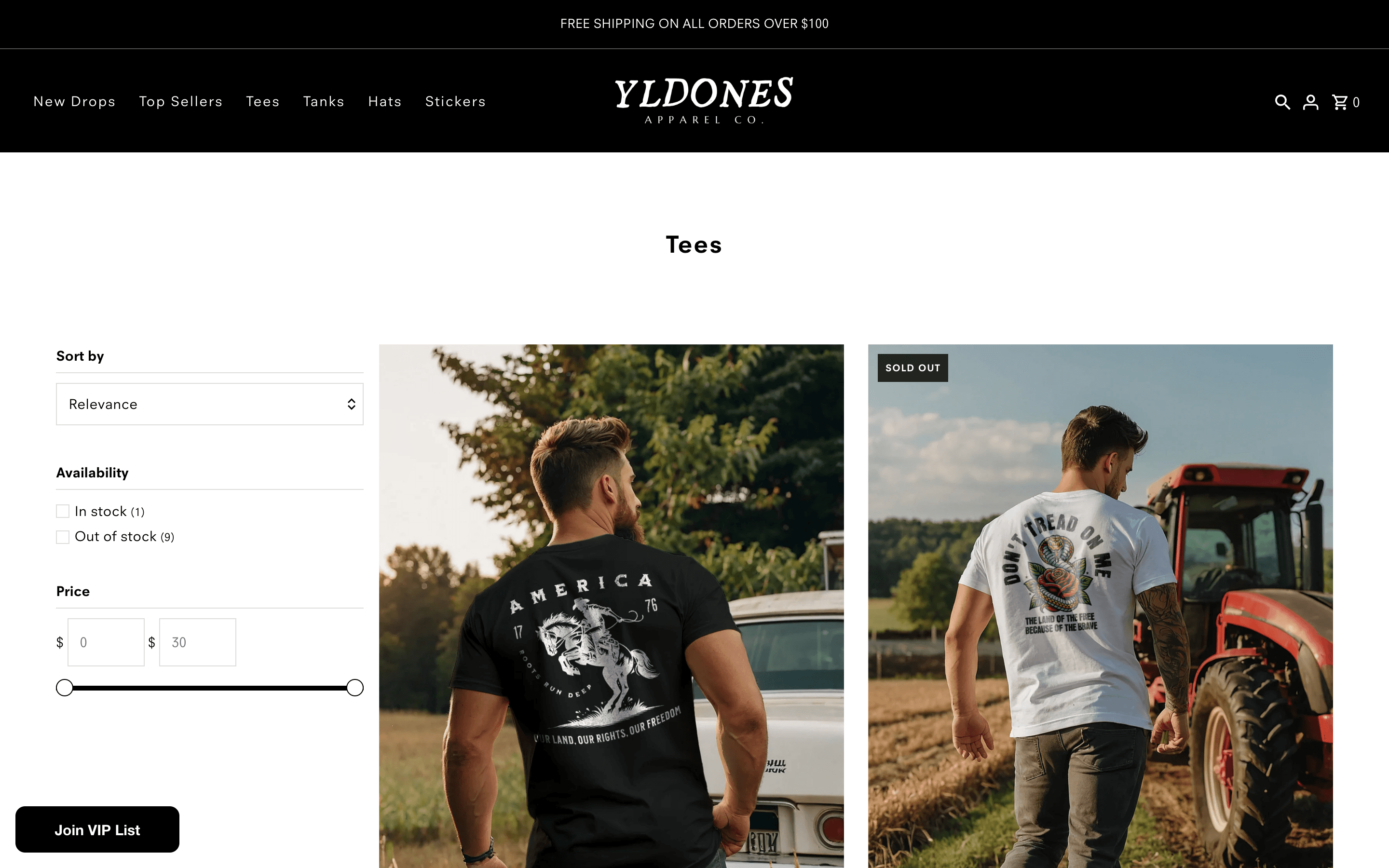 Store redesign for yldones screenshot 4