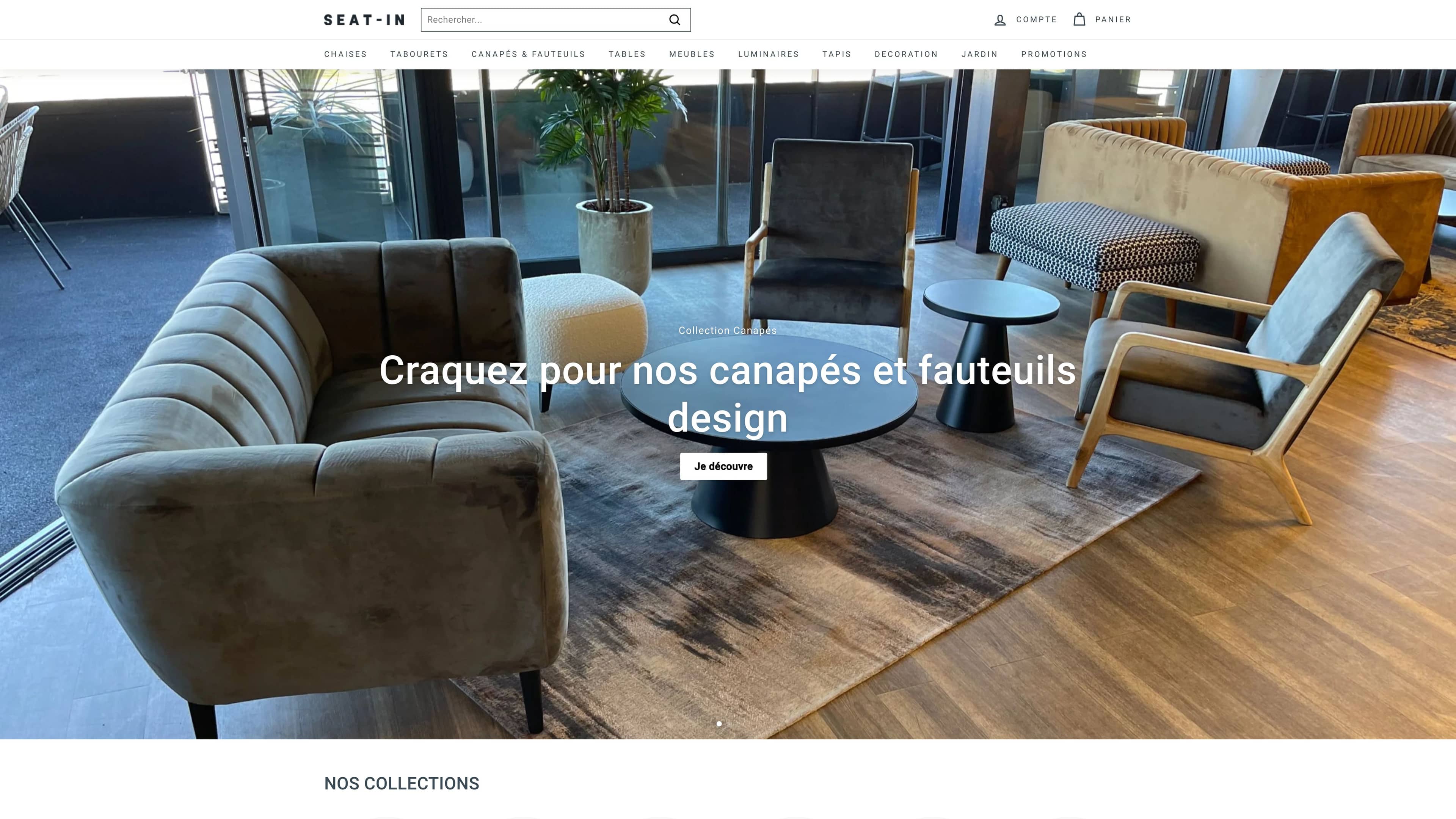 Seat-in Meubles screenshot 1