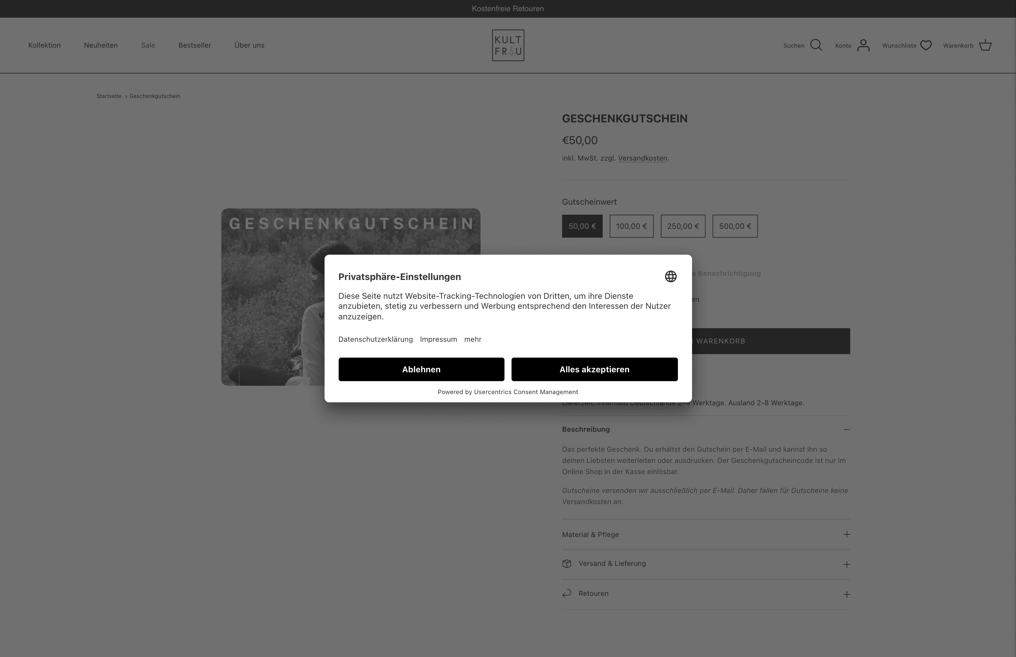 Kultfrau screenshot 4