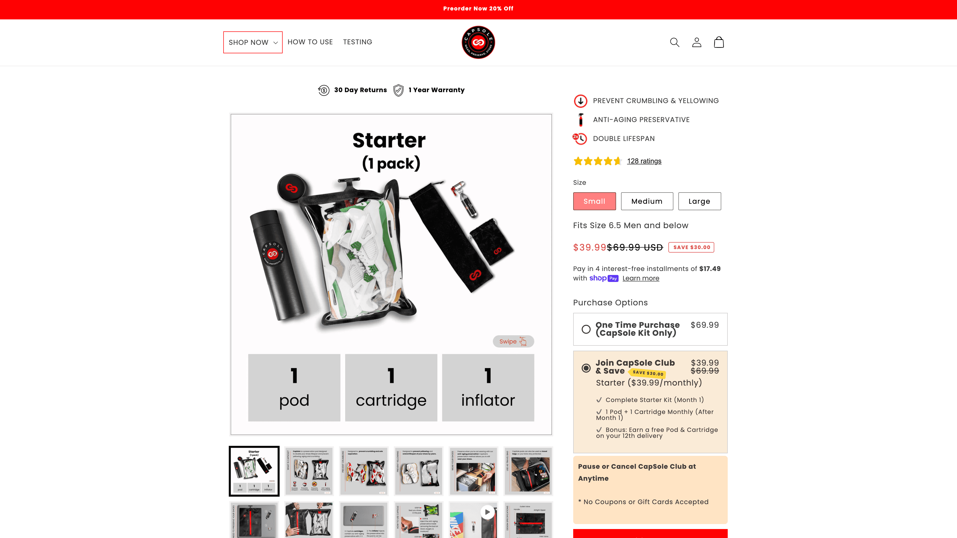Shopify store design and customisation screenshot 4