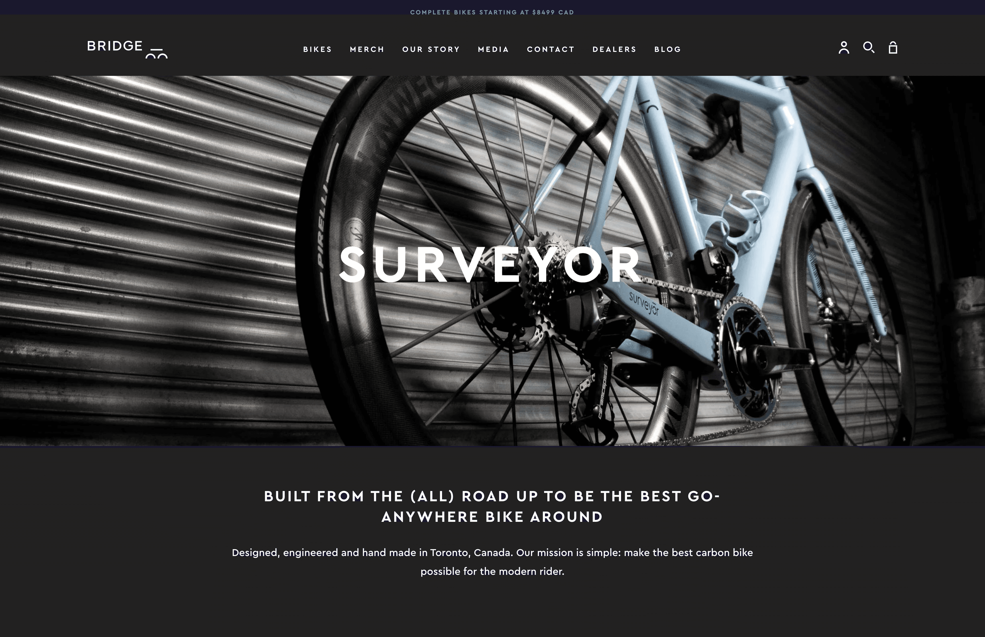 SPORTS EQUIPMENT | Site design/build | Ecommerce Strategy screenshot 1