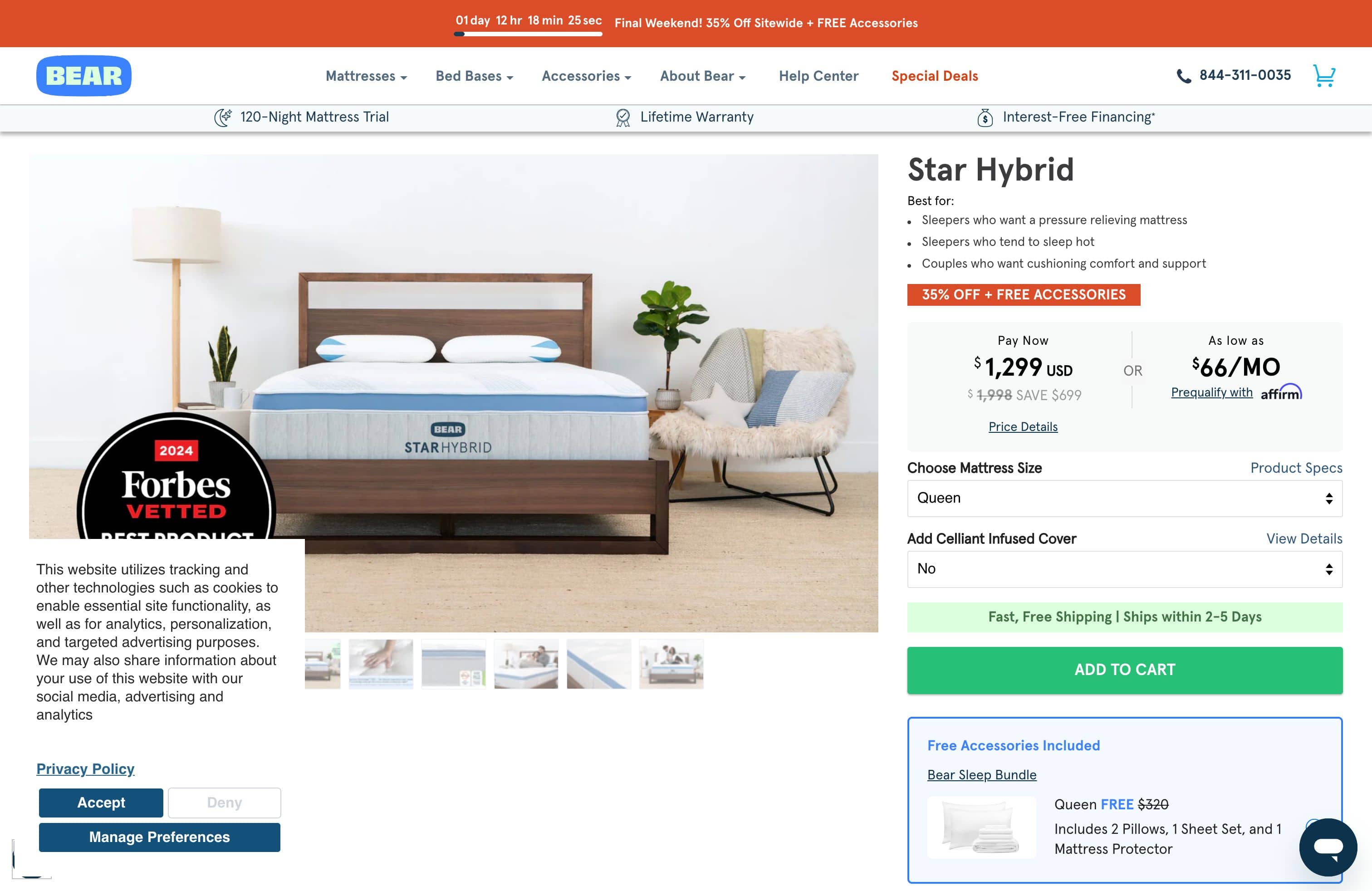 Bear Mattress screenshot 2