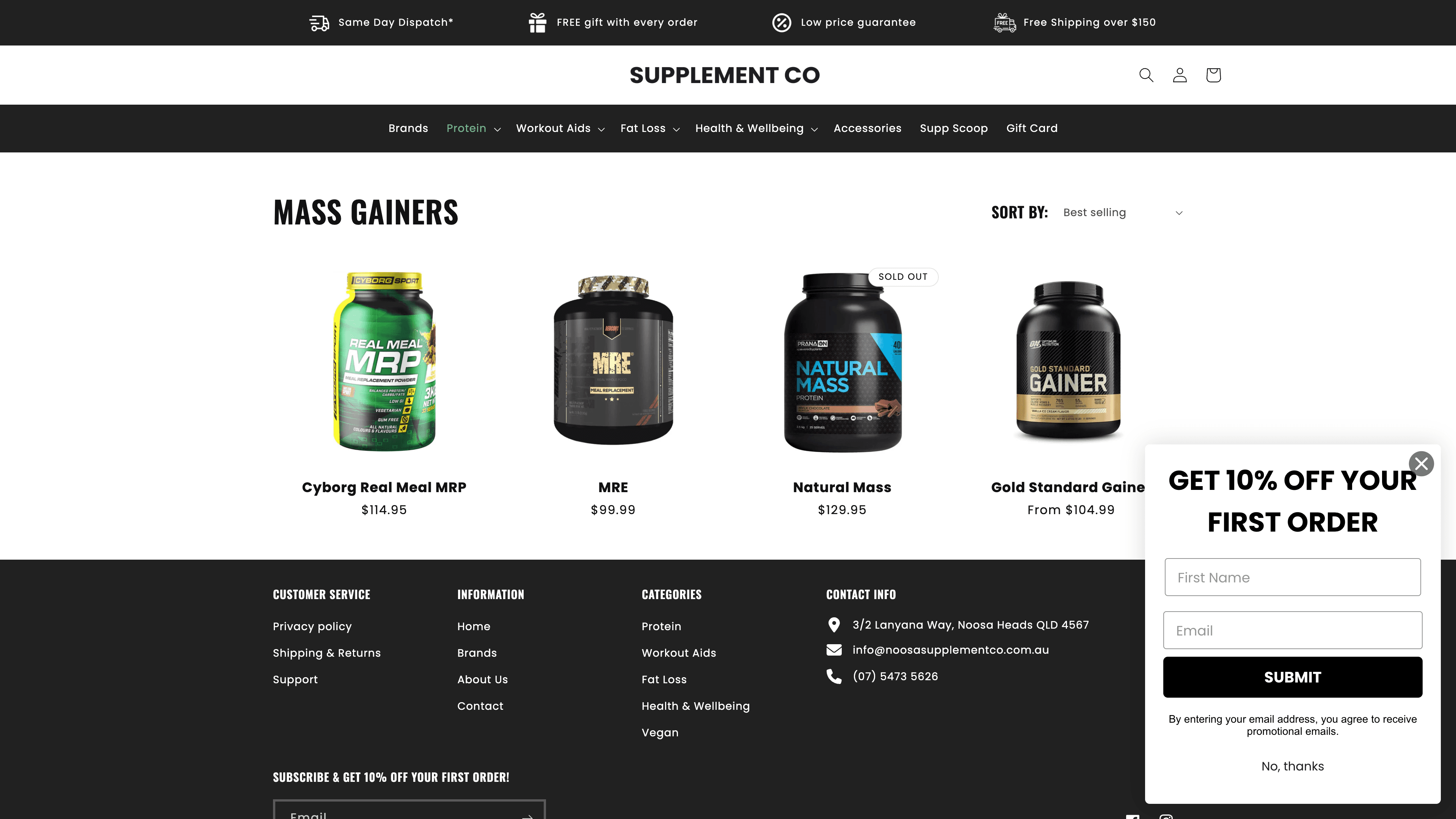 Supplement Co screenshot 2