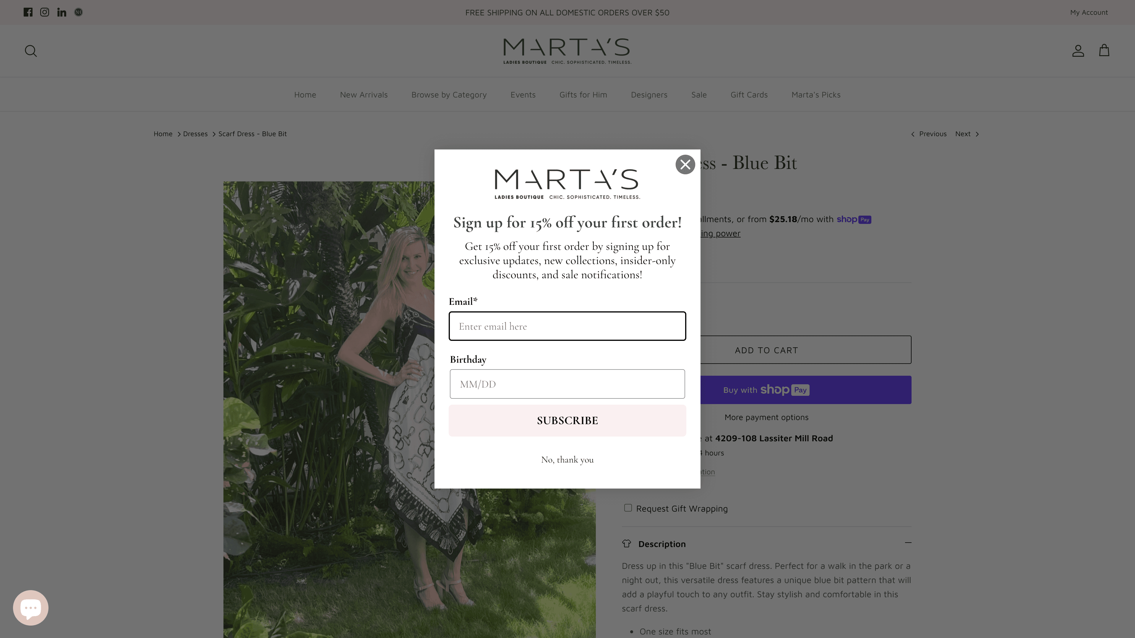 Marta's of Raleigh screenshot 4