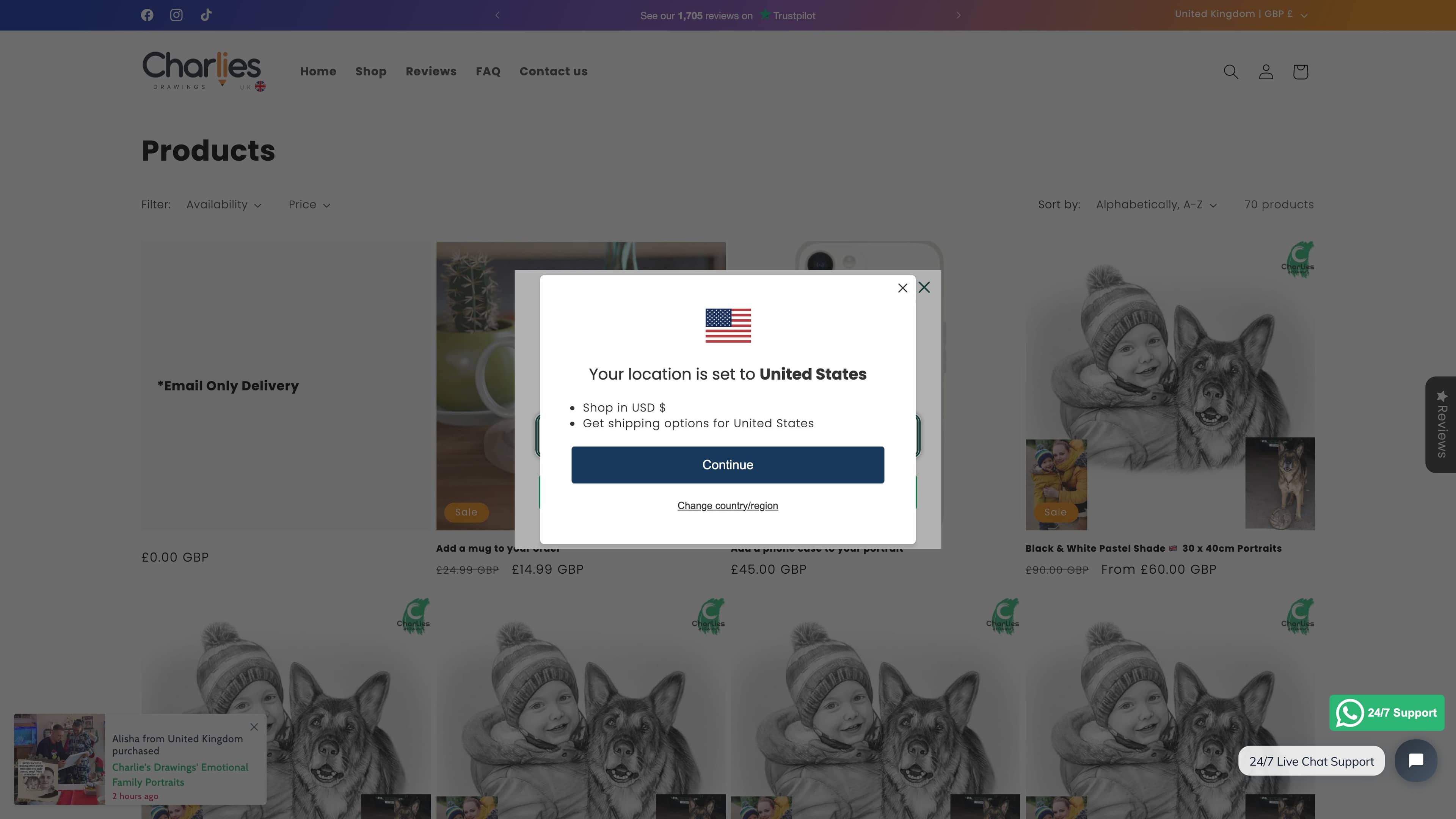 Charlie's Drawings screenshot 1