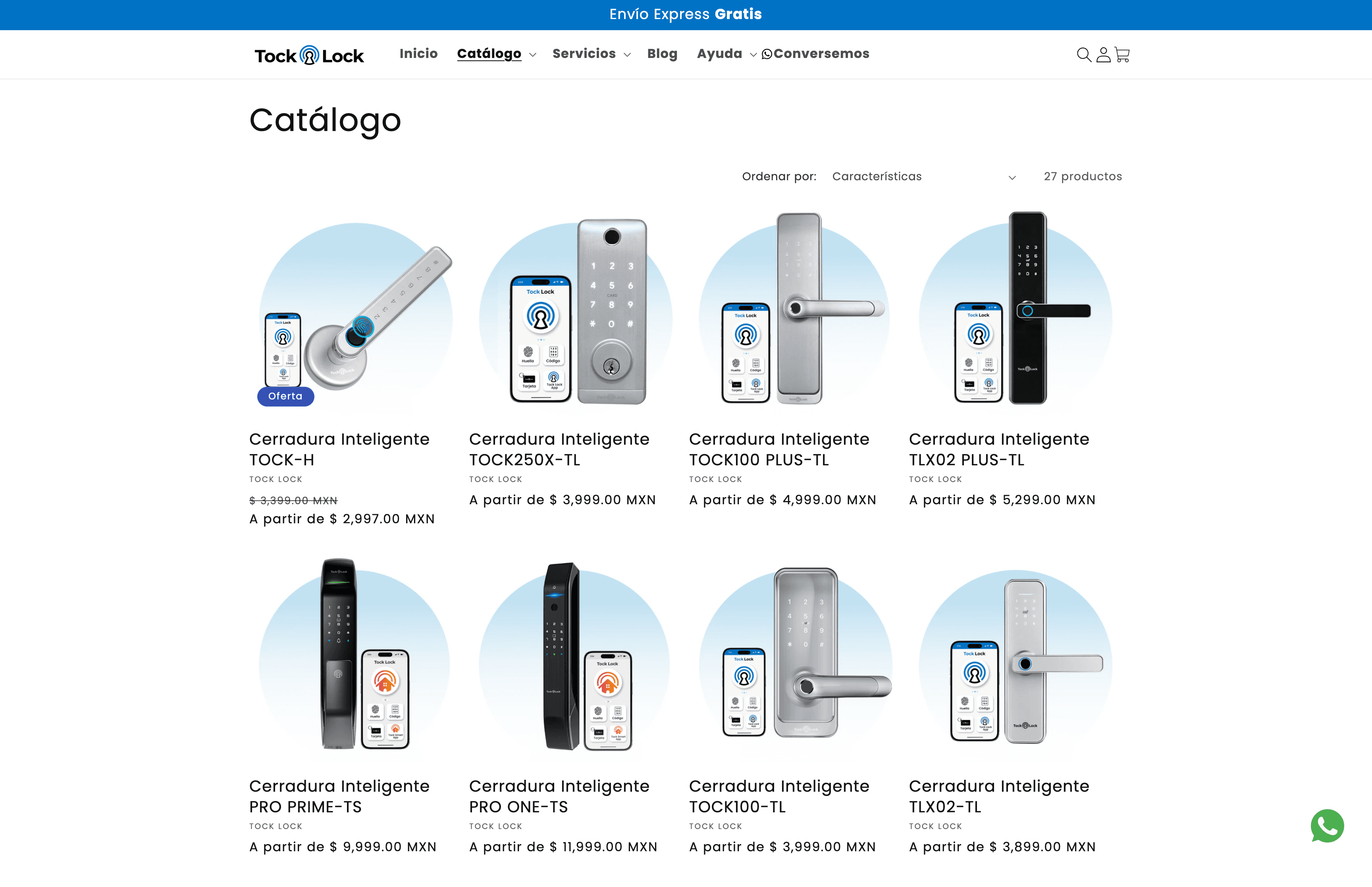 Tocklock Cerraduras screenshot