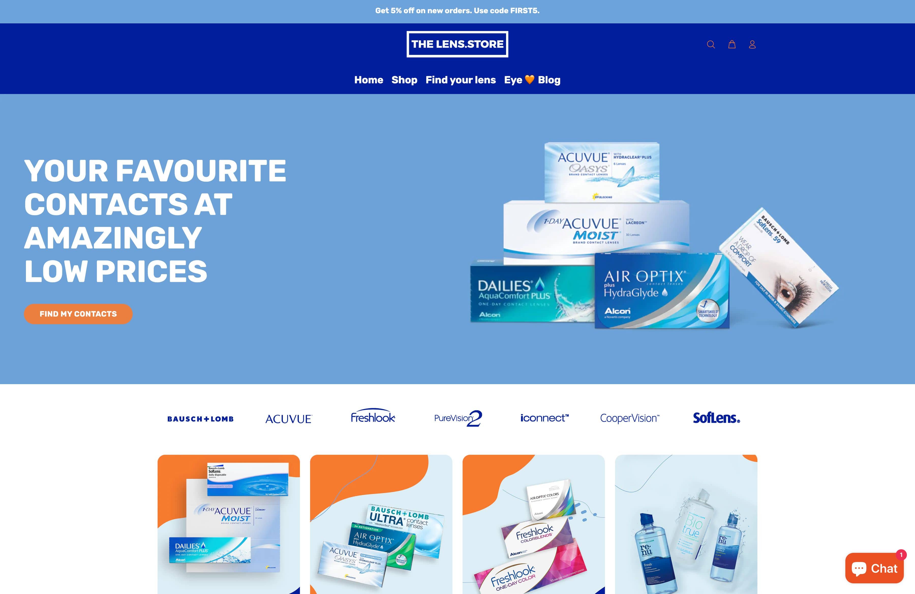 Private App & Prescription Configurator Development - TheLens Store screenshot 6