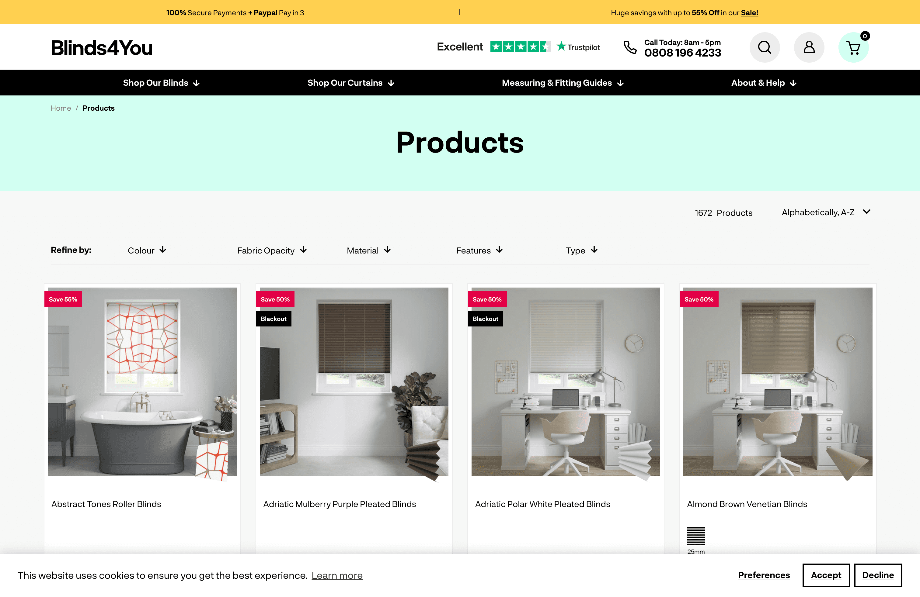 Blinds4You screenshot 2